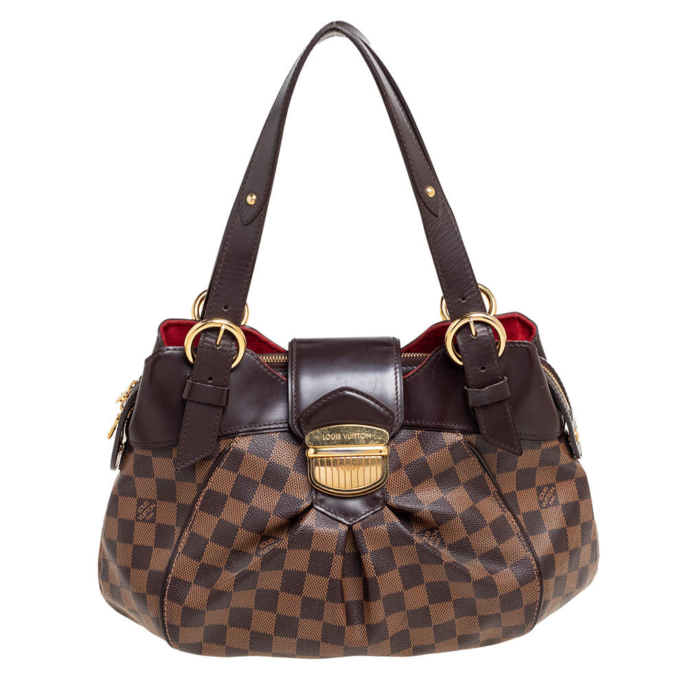 مملوكة مسبقًا Louis Vuitton Damier Ebene Canvas Sistina MM Bag