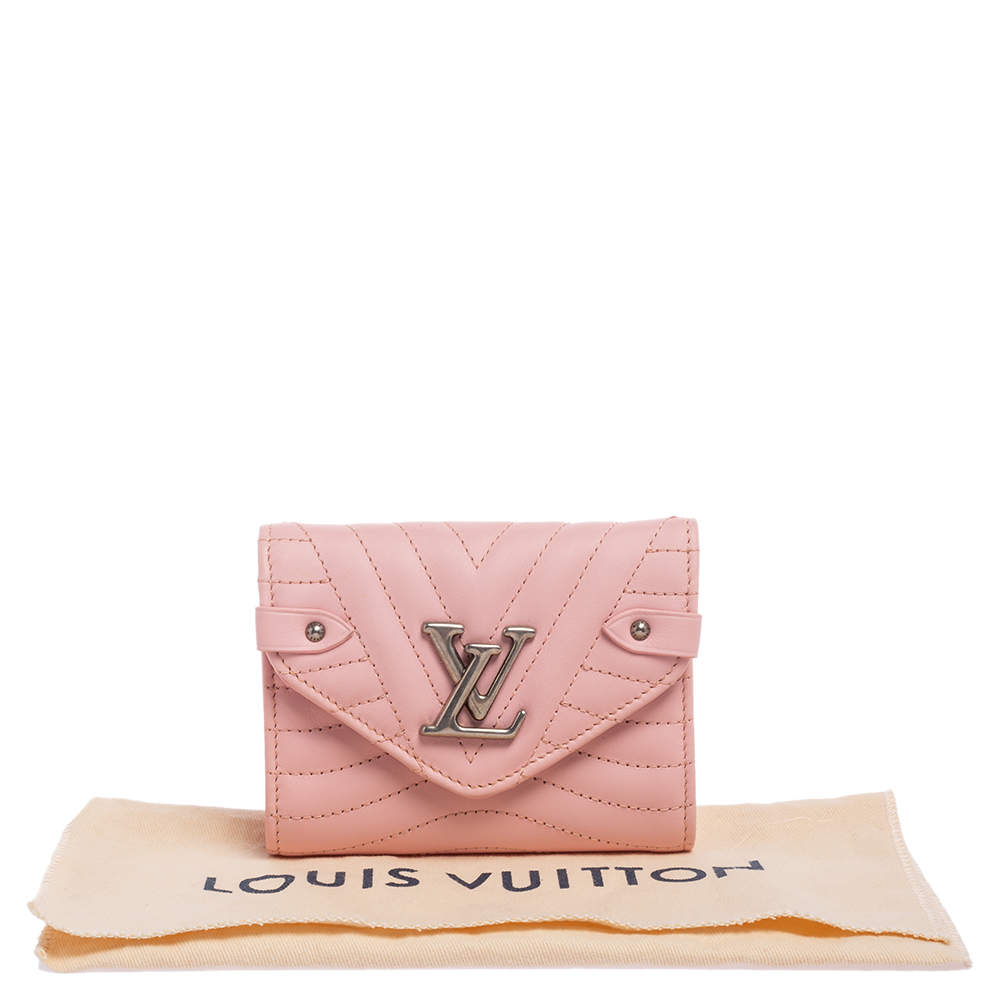 Louis Vuitton New Wave Compact Wallet М63427 Noir Black Leather