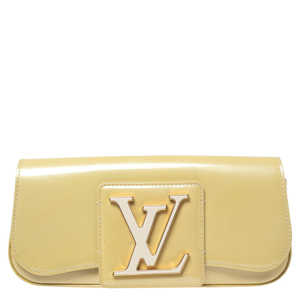 Louis Vuitton Sobe Pochette Vernis Leather Clutch Bag