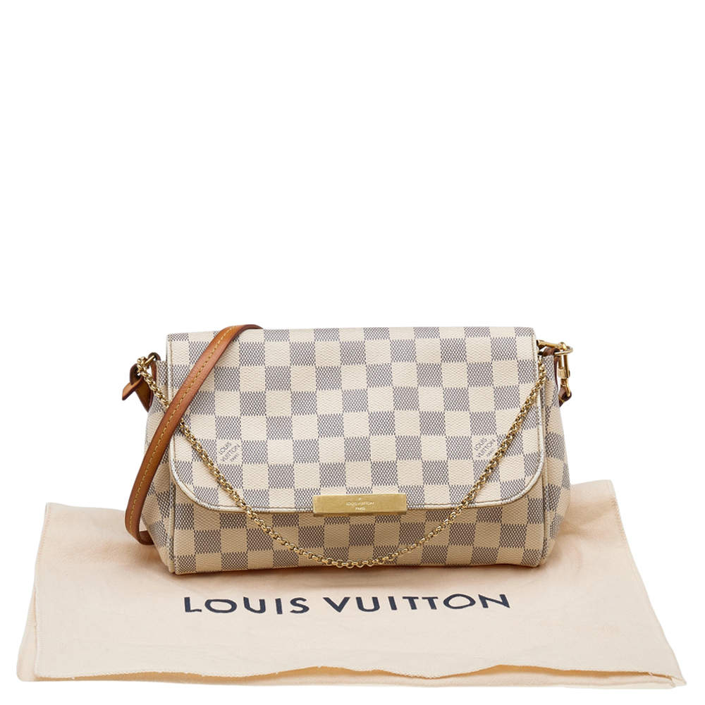 Louis Vuitton Damier Azur Totally MM N41279 White Cloth ref.834198 - Joli  Closet