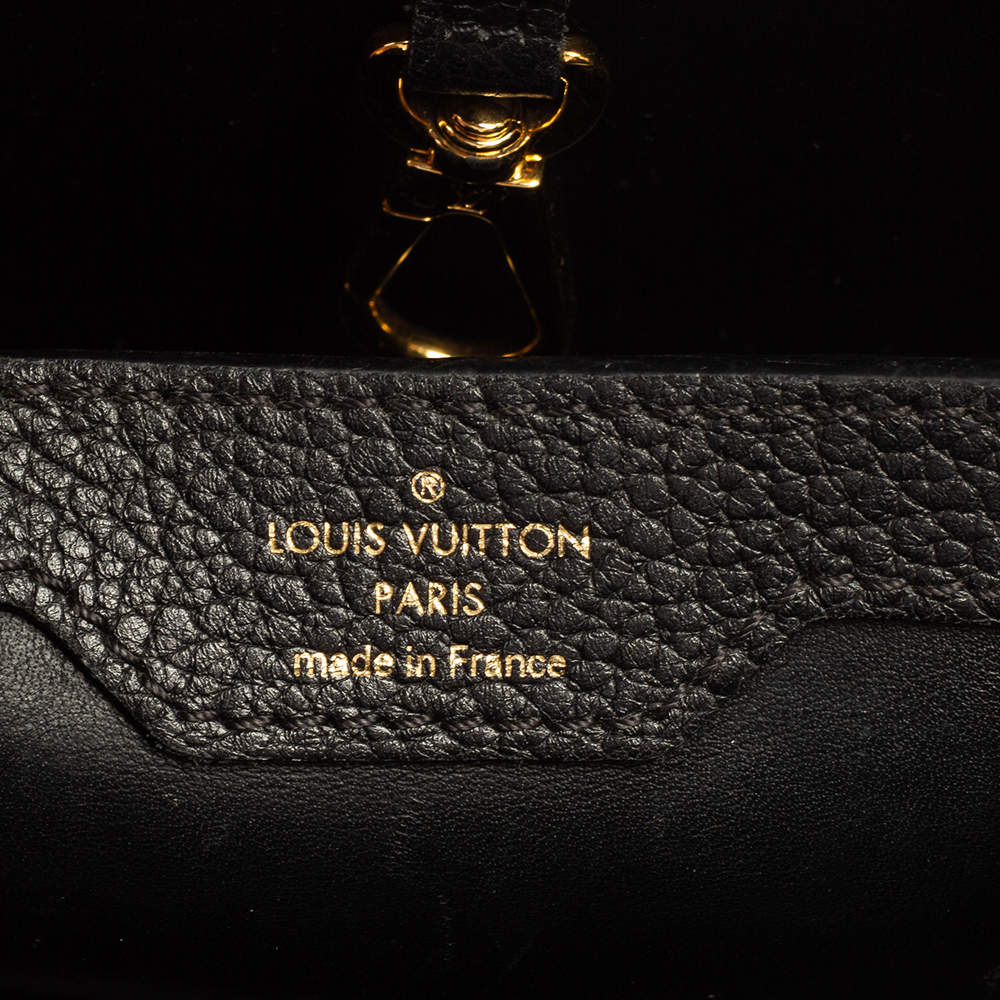 LOUIS VUITTON Capucines Size MM Noir/Pink M42259 Taurillon Leather– GALLERY  RARE Global Online Store
