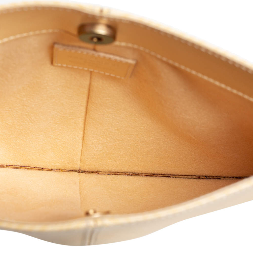Louis Vuitton Vanilla Epi Leather Demi-Lune Pochette Bag - Yoogi's Closet