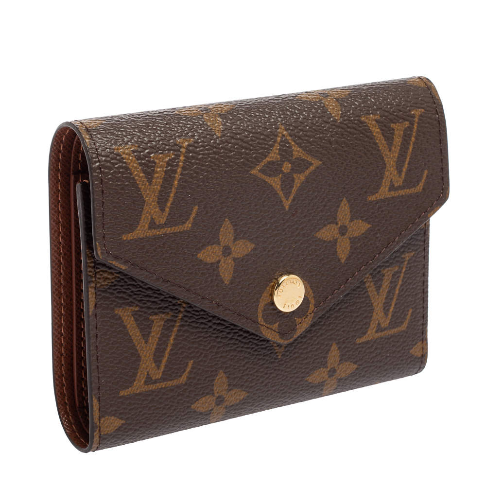 Louis Vuitton Monogram Canvas Victorine Wallet Armagnac M62472 for