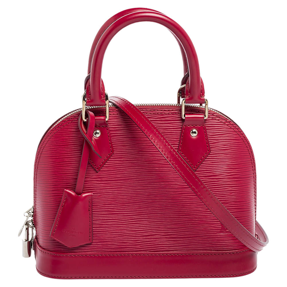 Pre Owned حقيبة لوي فيتون ألما جلد إيبي بوردو BB