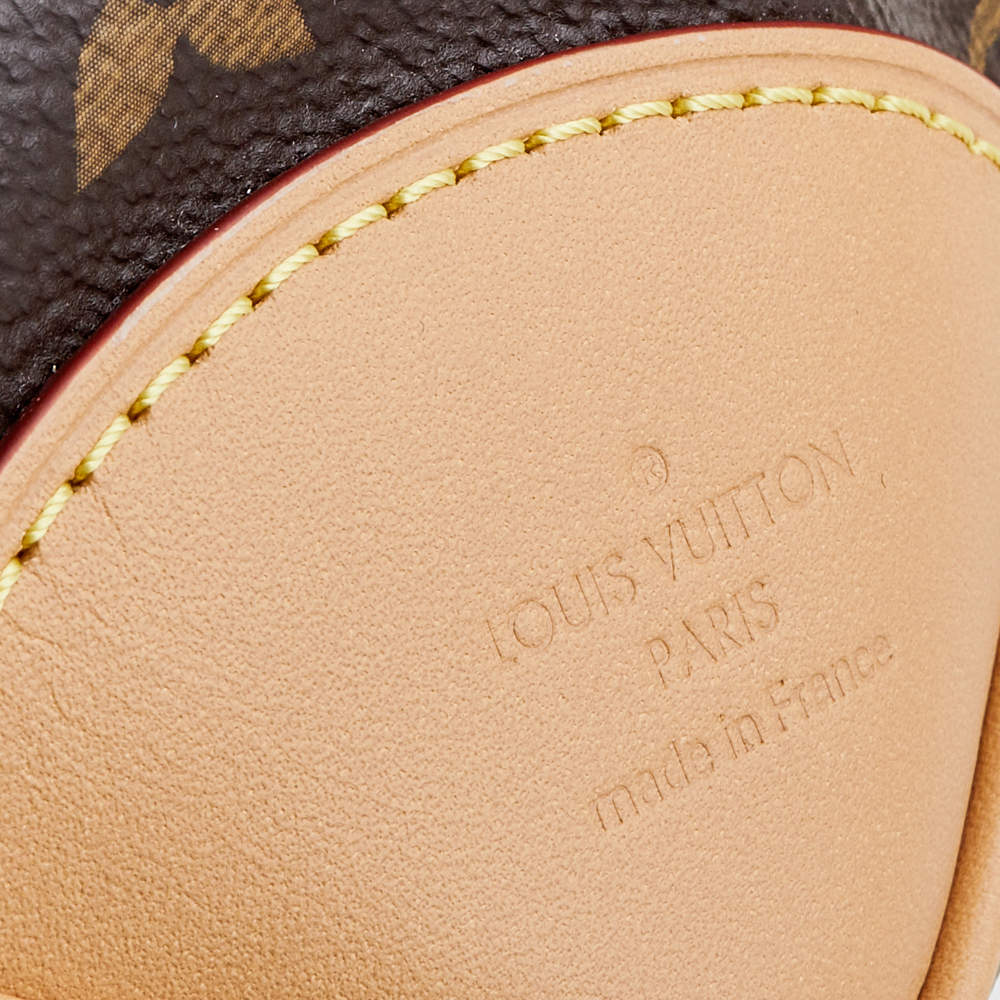Louis Vuitton Odeon NM Handbag Monogram Canvas MM Brown 2206916
