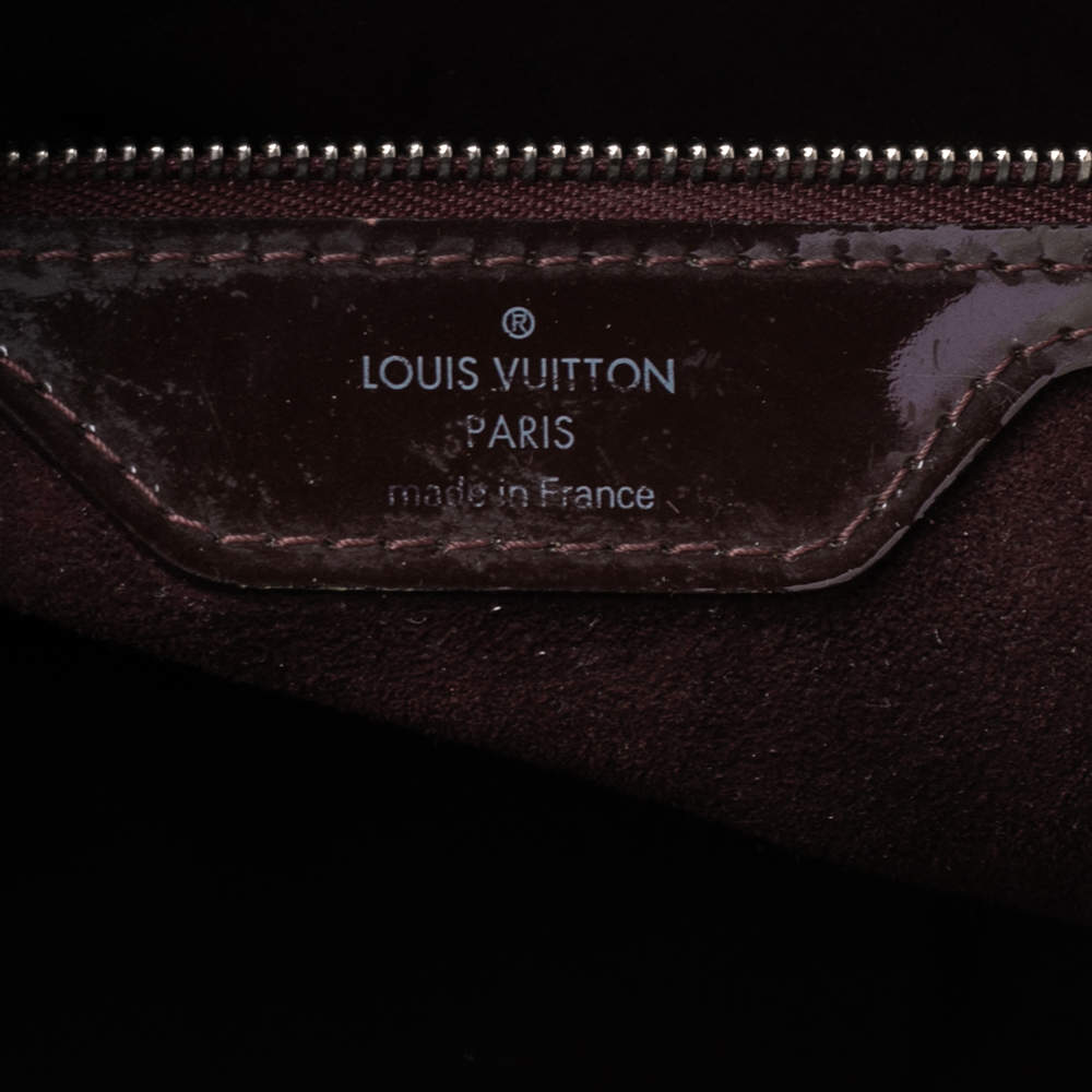 Louis Vuitton Prune Electric Epi Leather Mirabeau GM Bag