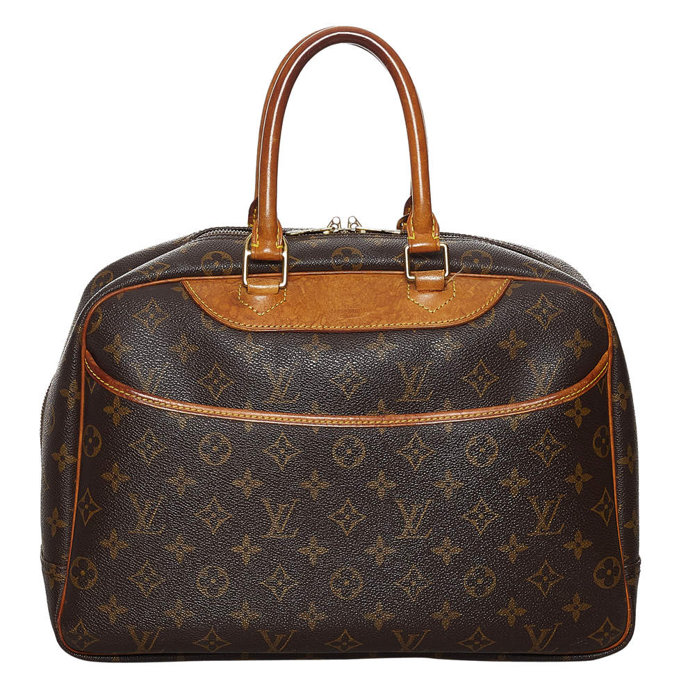 Pre Owned Louis Vuitton Monogram Canvas Deauville Bag