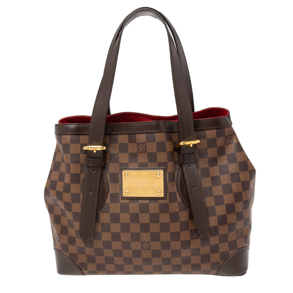 مملوكة مسبقًا Louis Vuitton Damier Ebene Canvas Hampstead MM Bag