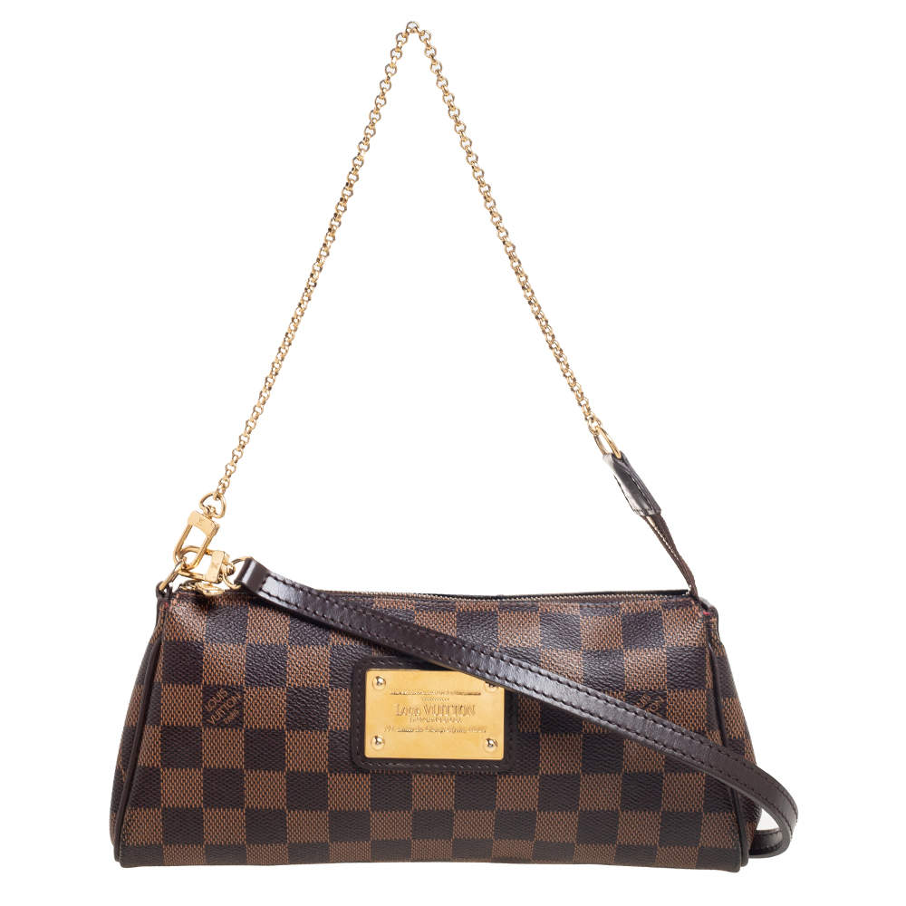 مملوكة مسبقًا Louis Vuitton Damier Ebene Canvas Eva Pochette