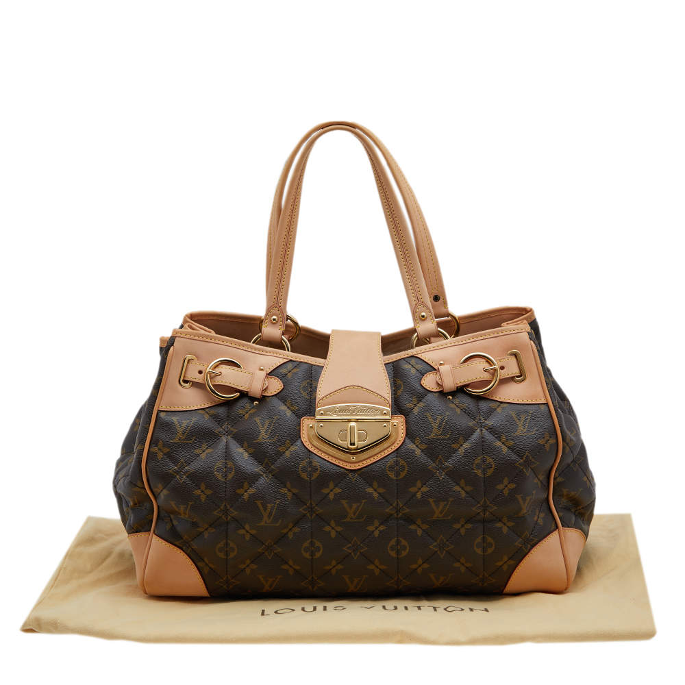 Twist Louis Vuitton Brown/Tan Monogram Coated Canvas & Leather Etoile  Shopper Bag Cloth ref.830619 - Joli Closet