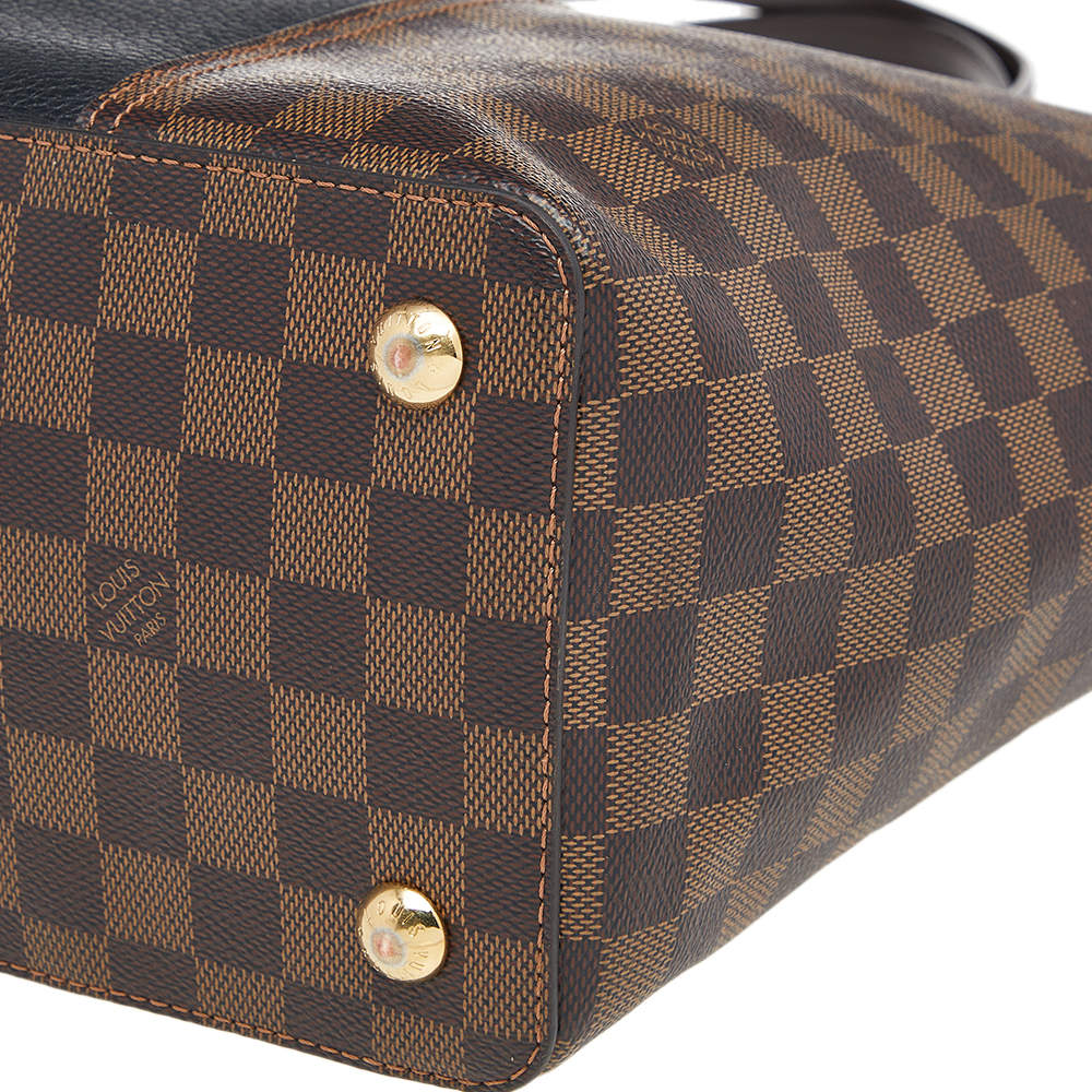 Louis Vuitton Damier Canvas and Taurillon Leather Jersey Tote Louis Vuitton