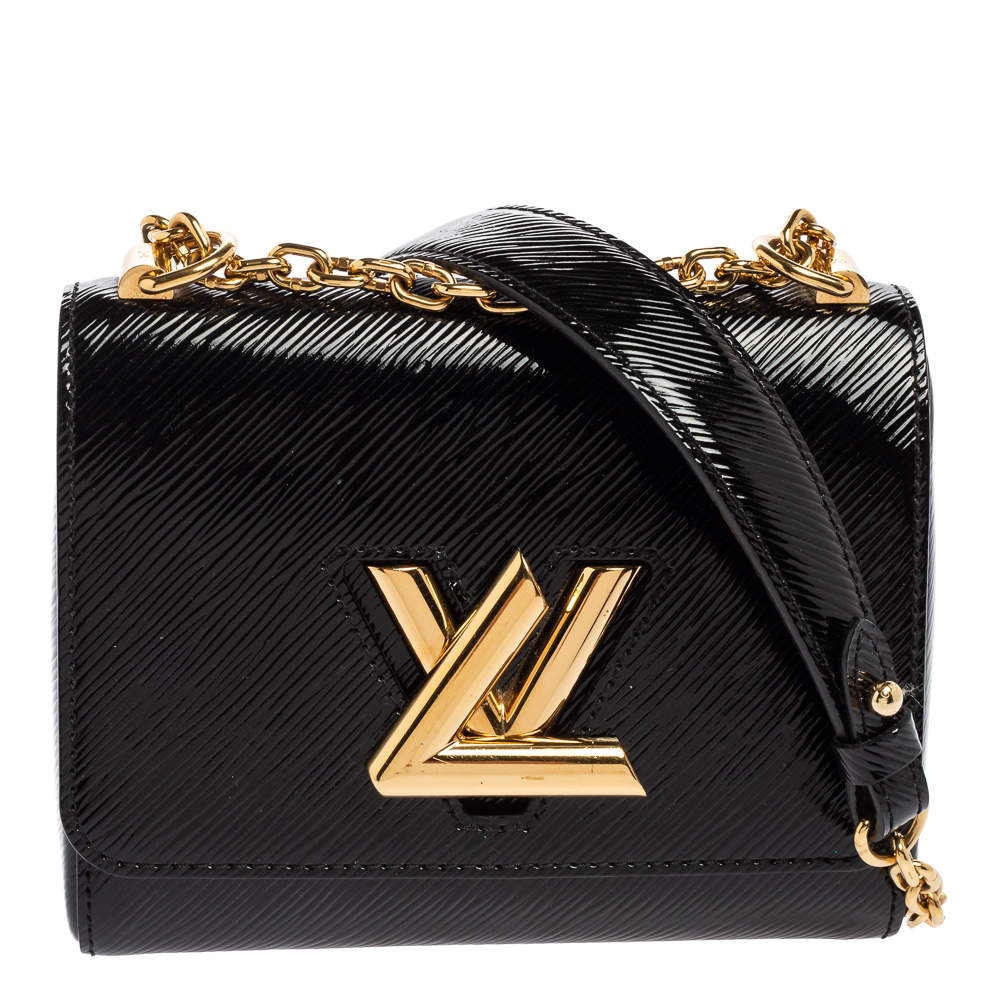 BRAND NEW Authentic Louis Vuitton Black Electric Epi Twist MM