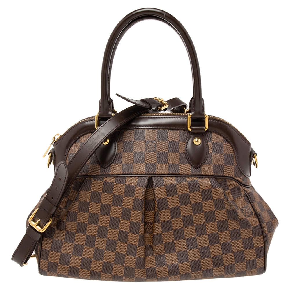 Pre Owned حقيبة لوي فيتون تريفي كانفاس دامييه إيبين متوسطة PM 