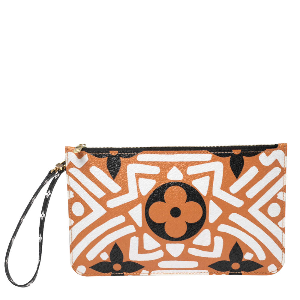 Pre Owned Louis Vuitton Giant Monogram Canvas Crafty Neverfull Pochette