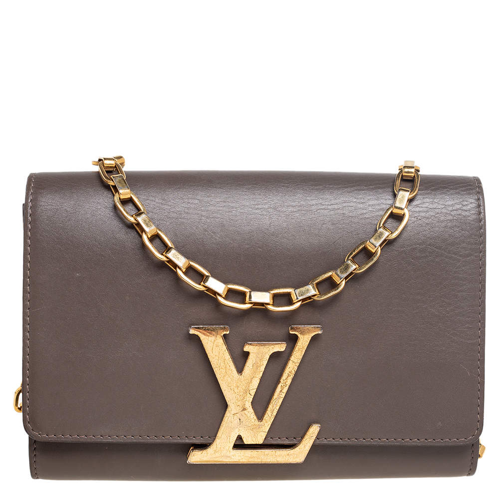 Louis Vuitton Red Calfskin Leather Chain Louise GM Bag Louis Vuitton | The  Luxury Closet