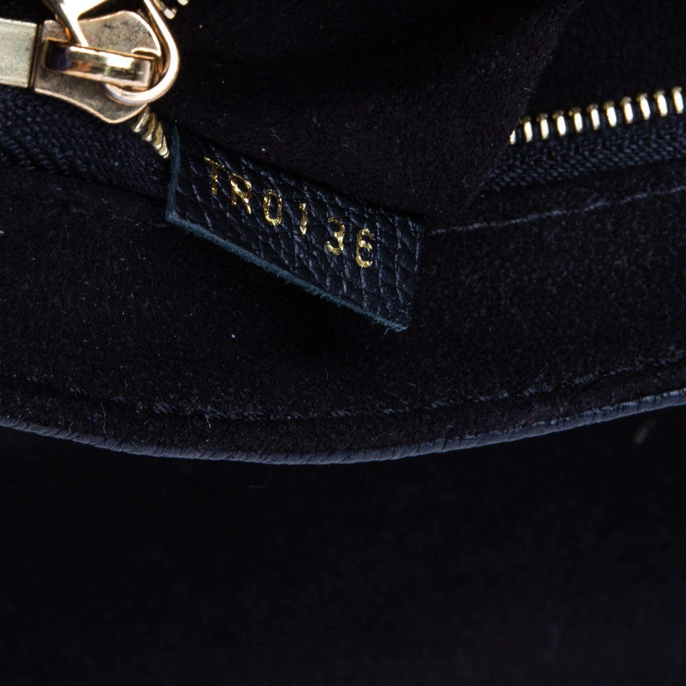Louis Vuitton Navy Blue Monogram Empreinte Leather St Germain PM Bag
