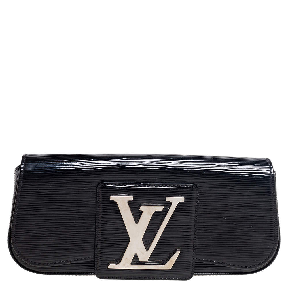 مملوكة مسبقًا Louis Vuitton Black Electric Epi Leather Sobe Clutch