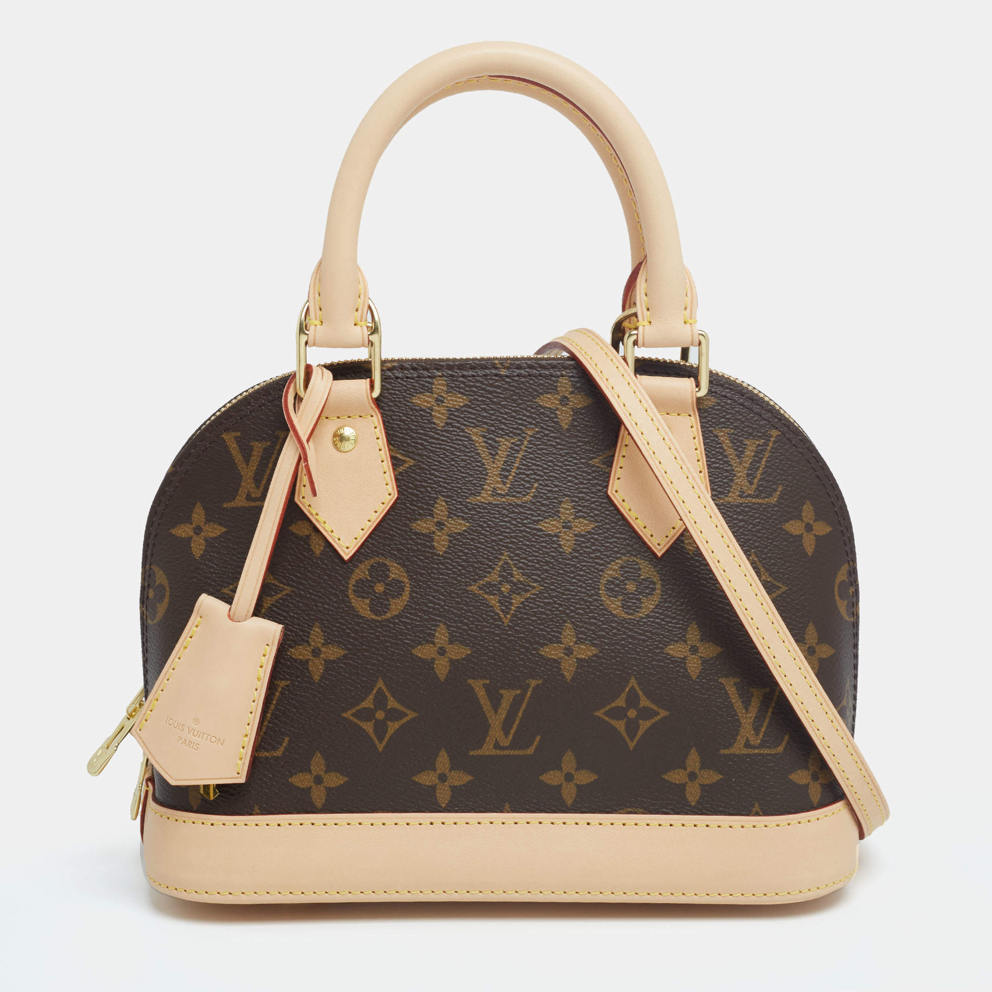 Pre Owned Louis Vuitton Monogram Canvas Alma BB Bag