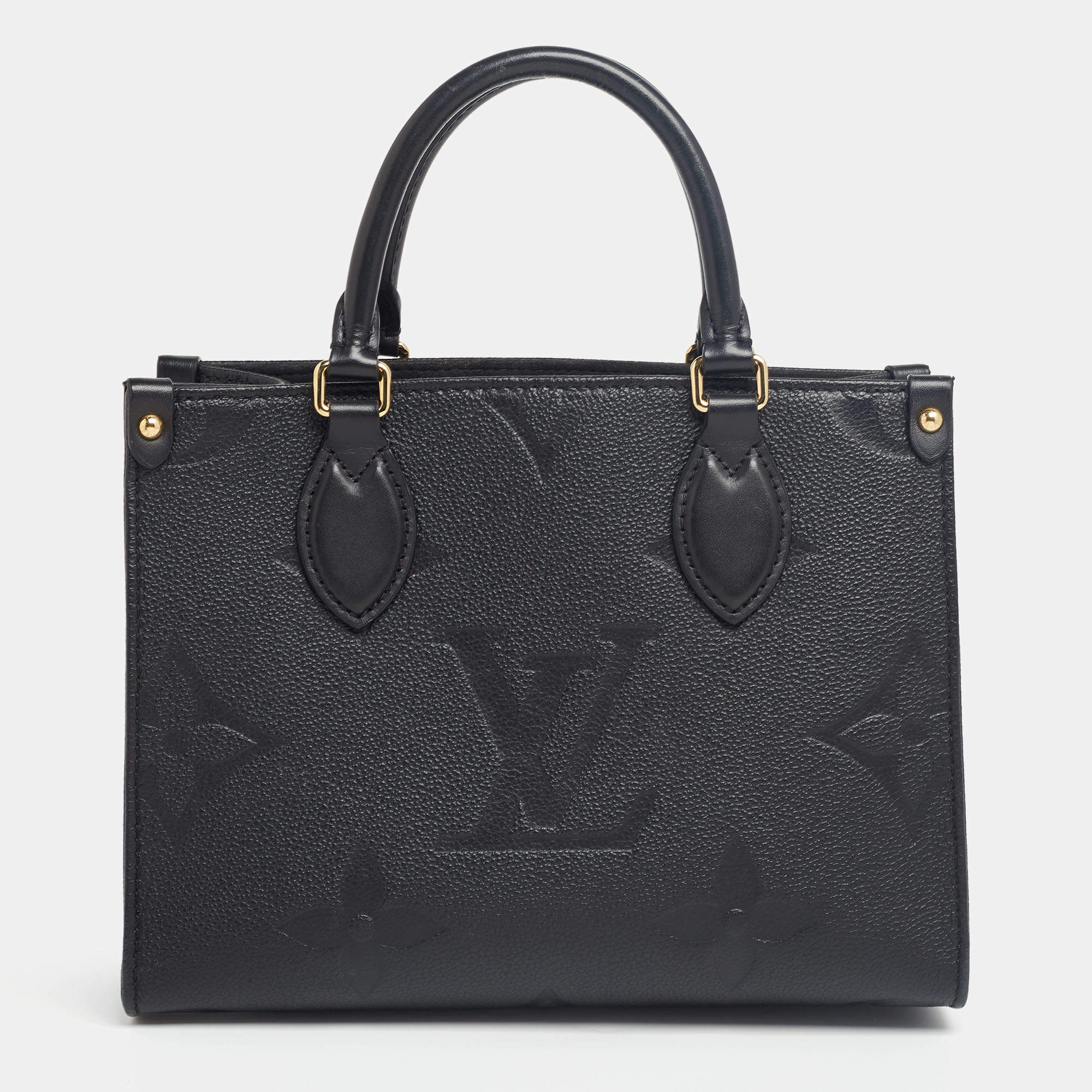 مملوكة مسبقًا Louis Vuitton Black Empreinte Leather Onthego PM Bag
