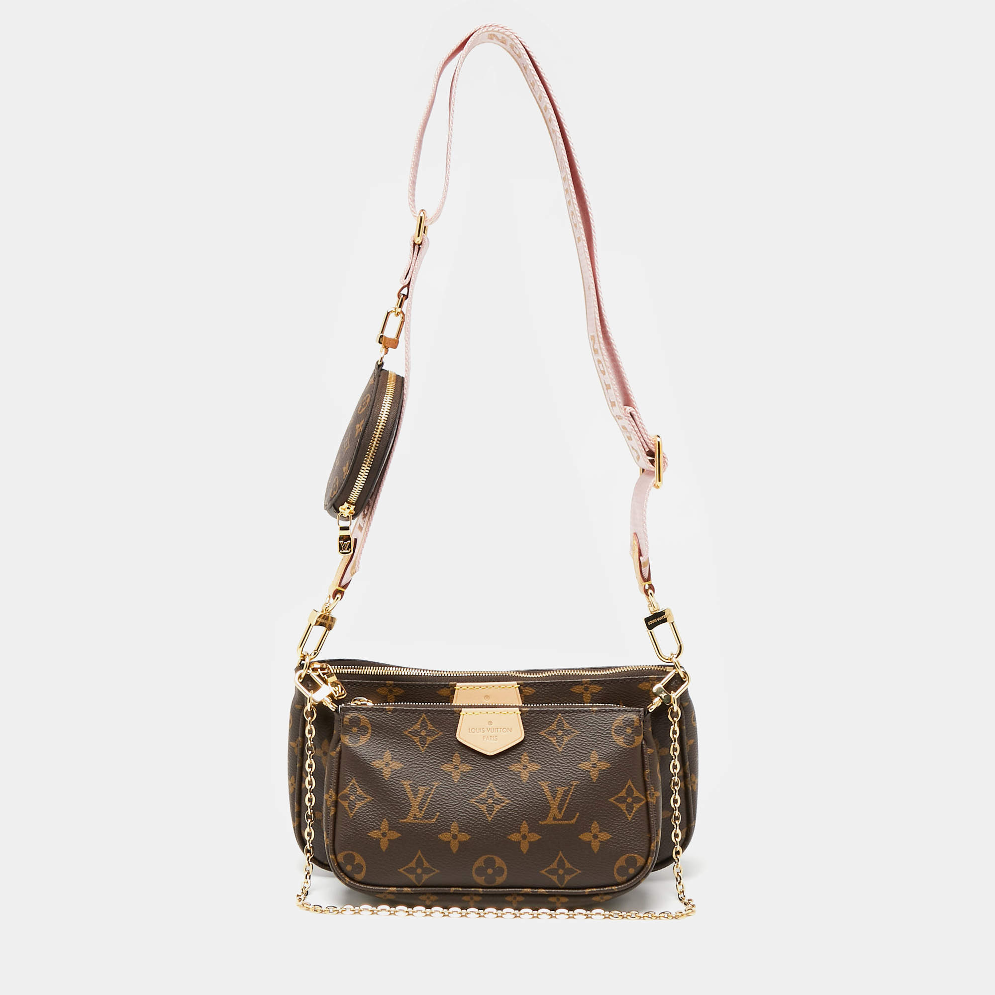 Pre Owned Louis Vuitton Monogram Canvas Multi Pochette Accessories Bag