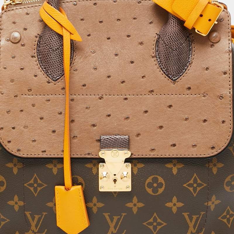 LOUIS VUITTON EXOTIQUE MONOGRAM MAJESTUEUX MM OCRE LIMITED EDITION –  Caroline's Fashion Luxuries