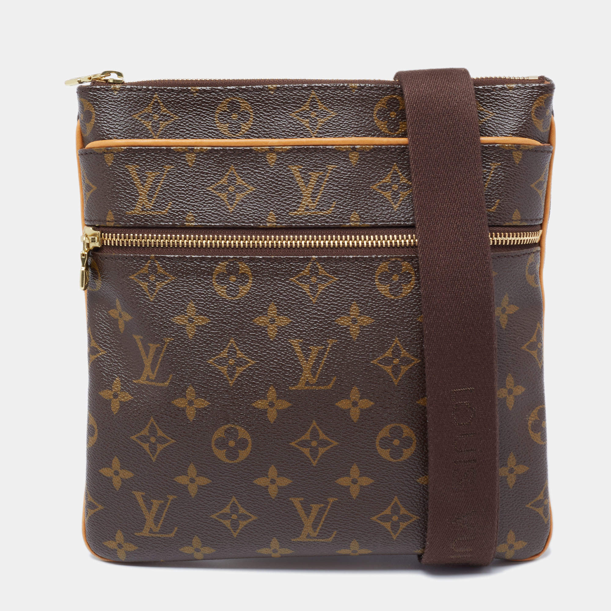 Pre Owned Louis Vuitton Monogram Canvas Valmy Pochette Bag