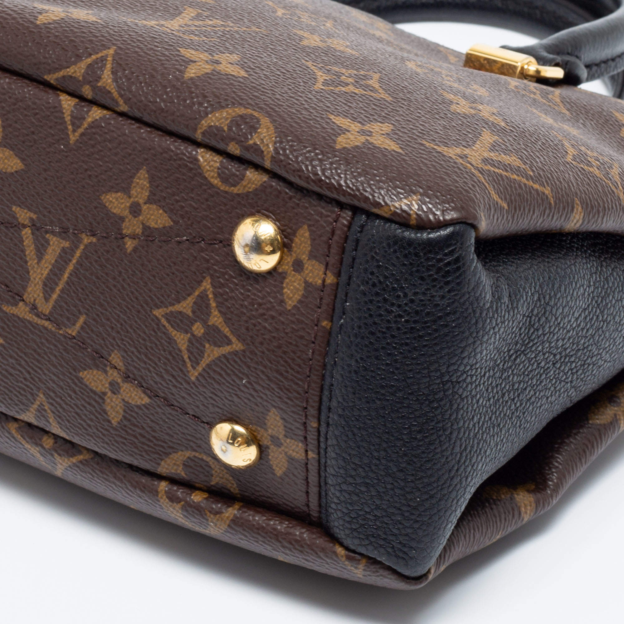 Louis Vuitton LV Pallas BB Shoulder Handbag M42960 Monogram Brown Full Noir  USA