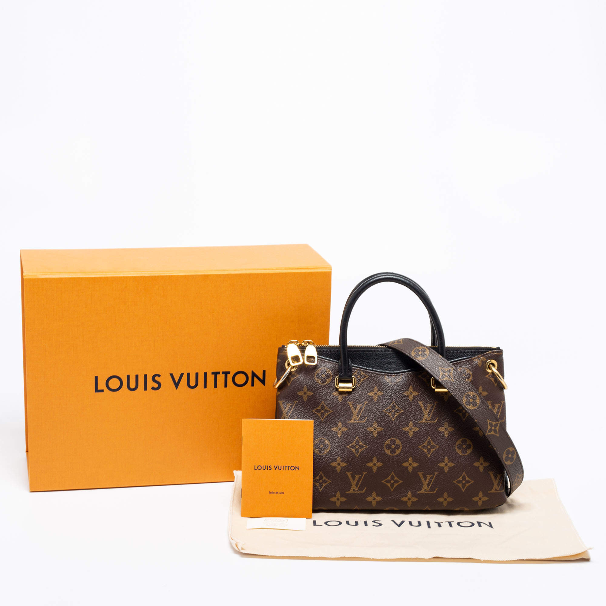 Louis Vuitton Monogram Pallas Full Bb Black 549865