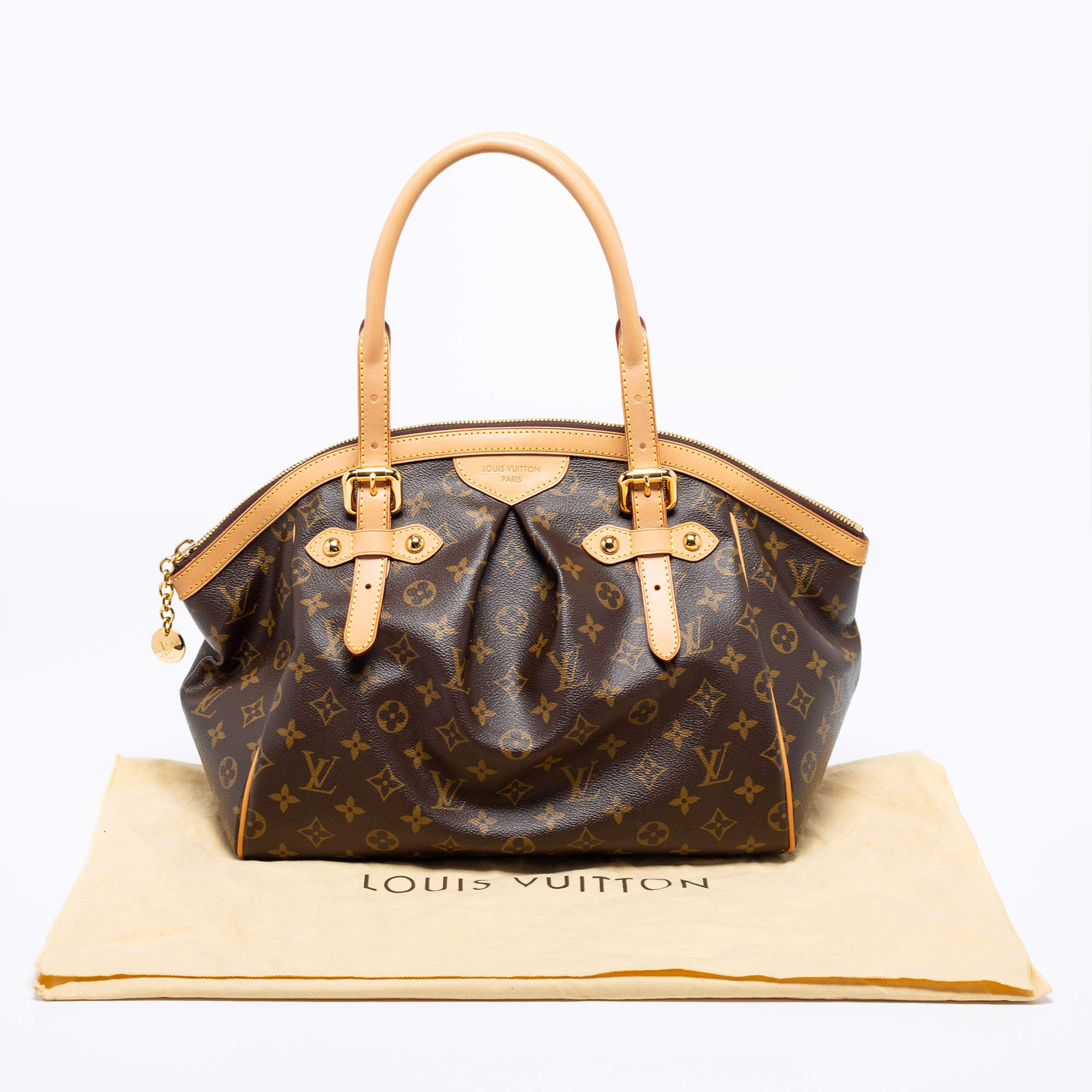 Louis Vuitton Tivoli GM Monogram Canvas Brown Cloth ref.595374 - Joli Closet