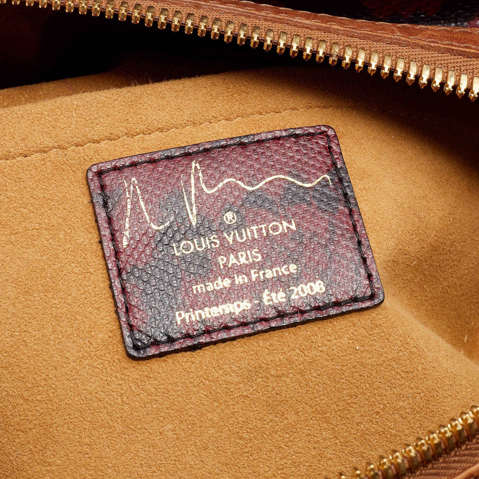 Louis Vuitton x Richard Prince Karung-Trimmed Graduate Jokes Bag