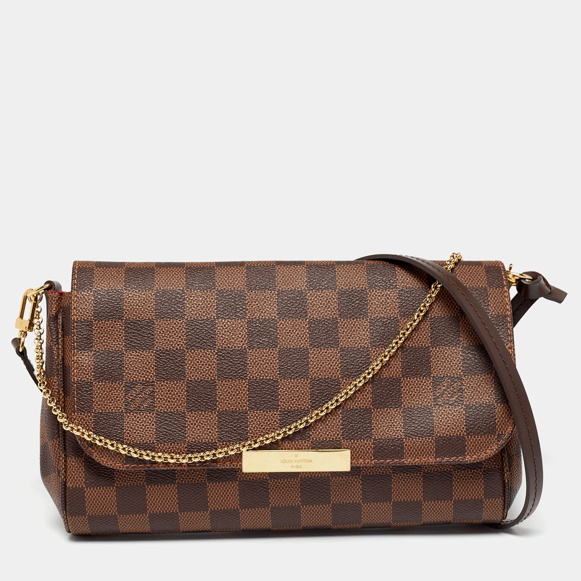 مملوكة مسبقًا Louis Vuitton Damier Ebene Canvas Favorite MM Bag