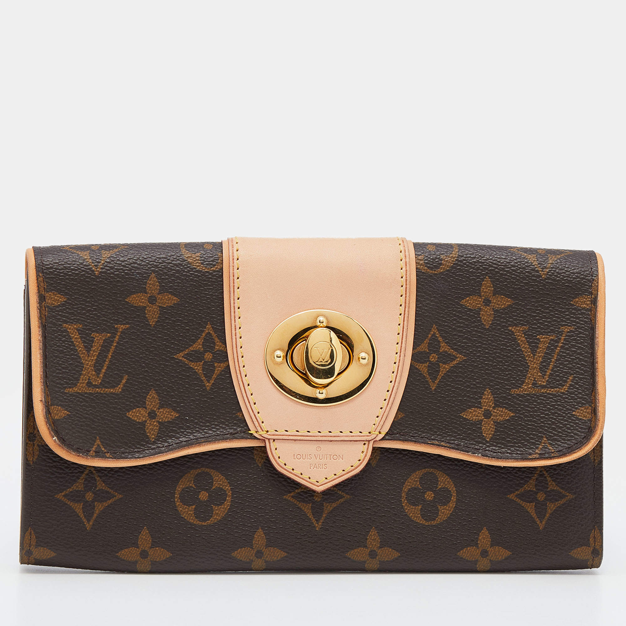 Pre Owned Louis Vuitton Monogram Canvas Boetie Wallet