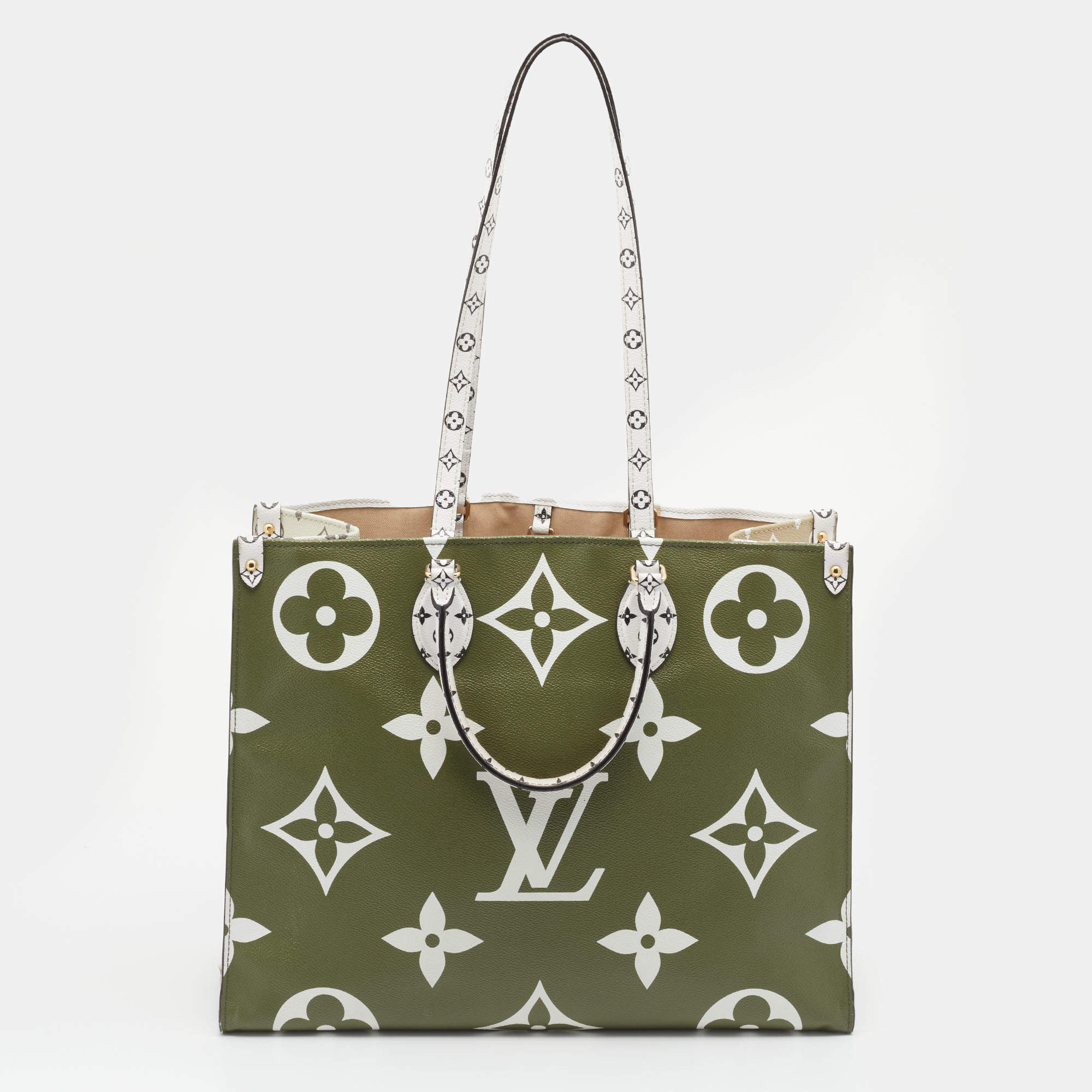 Onthego cloth tote Louis Vuitton Multicolour in Cloth - 26885838
