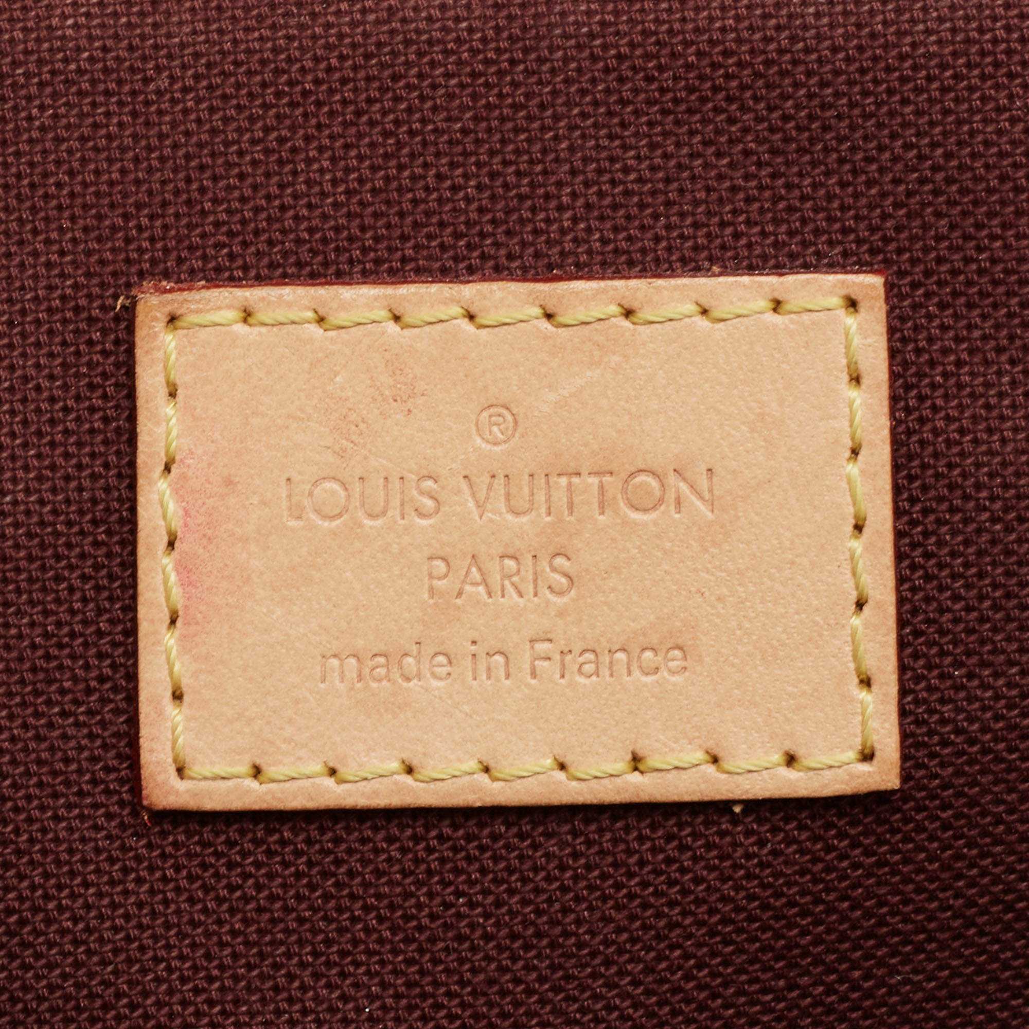 Rivoli cloth handbag Louis Vuitton Beige in Cloth - 26779701