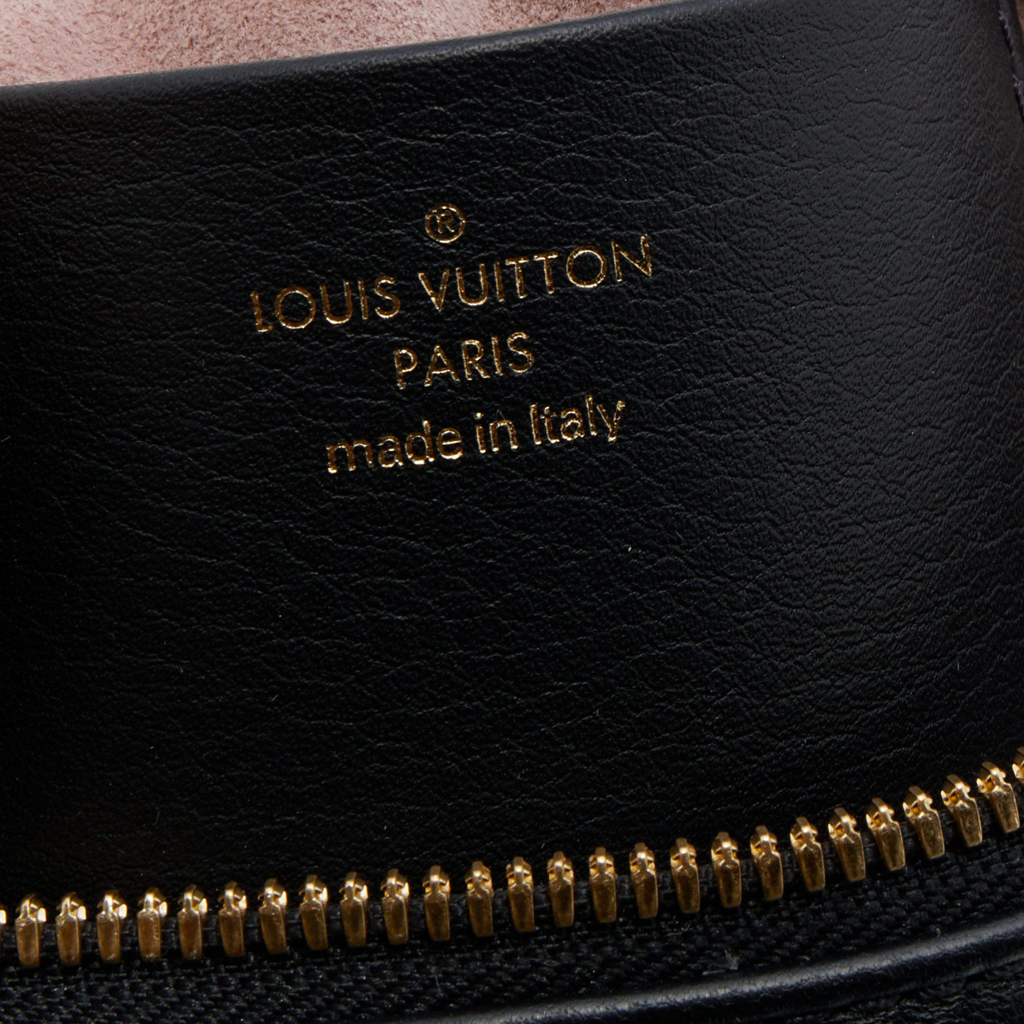 Louis Vuitton Lambskin Speedy Bandouliere 22 Boston Bag Shoulder 3Way Black  M586