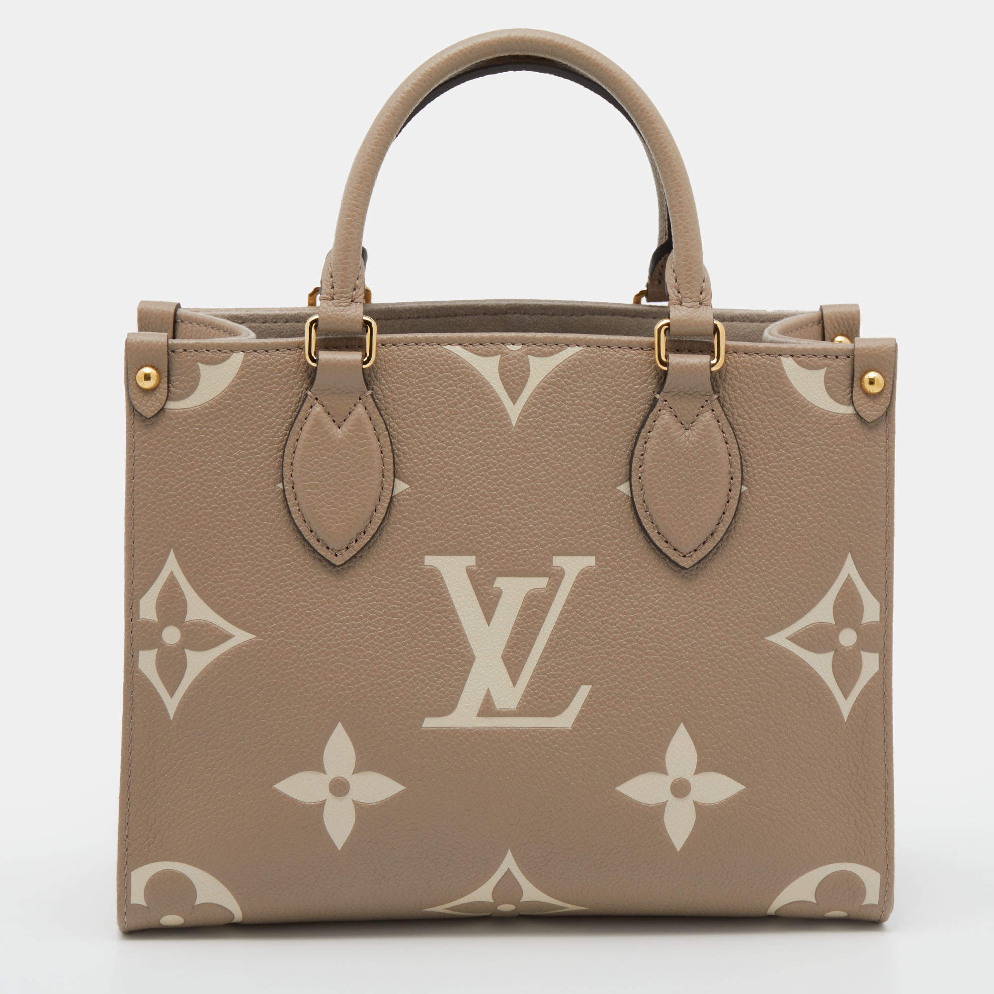 Louis Vuitton Onthego PM Bicolor Monogram Shoulder Bag