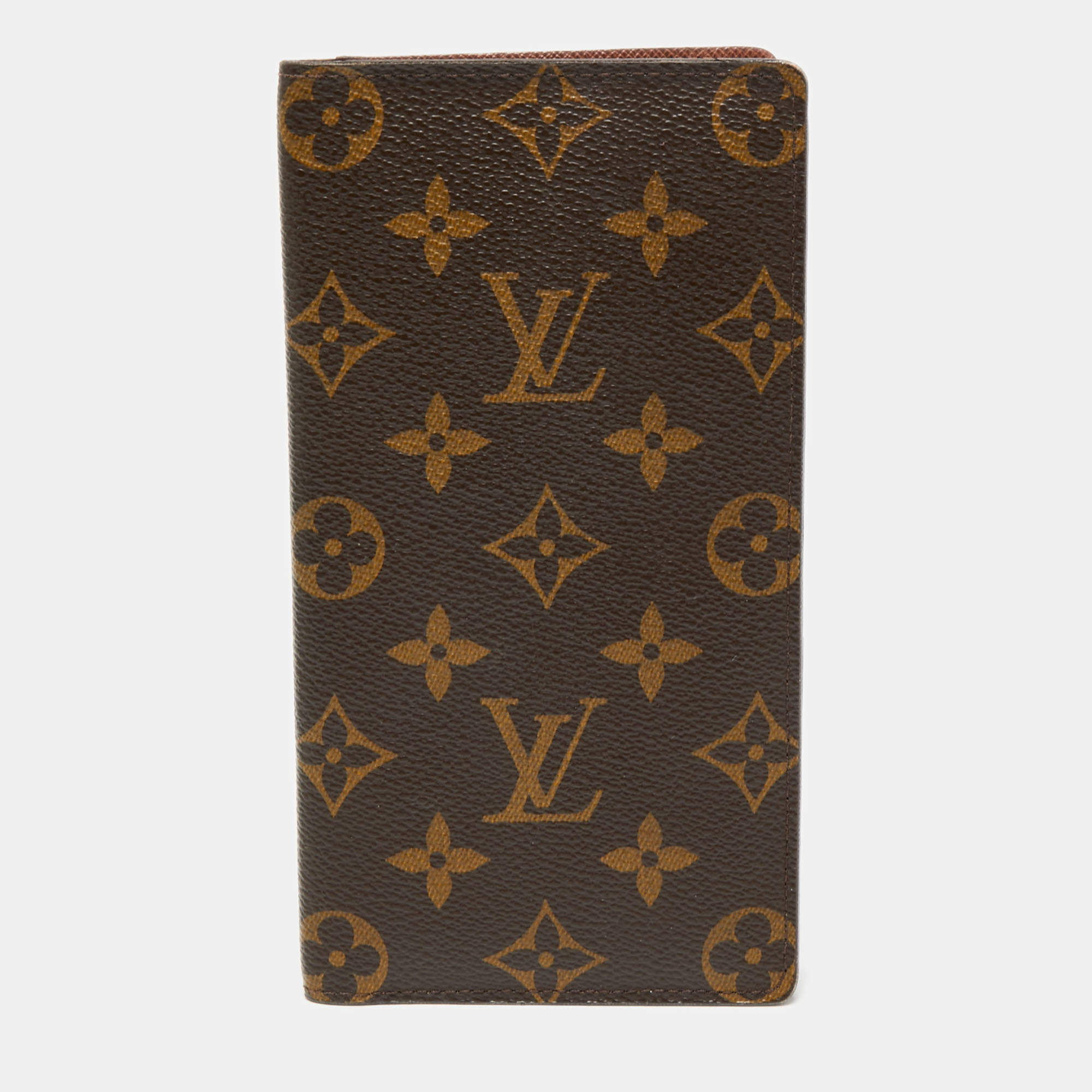 Pre Owned Louis Vuitton Monogram Canvas Bifold Wallet