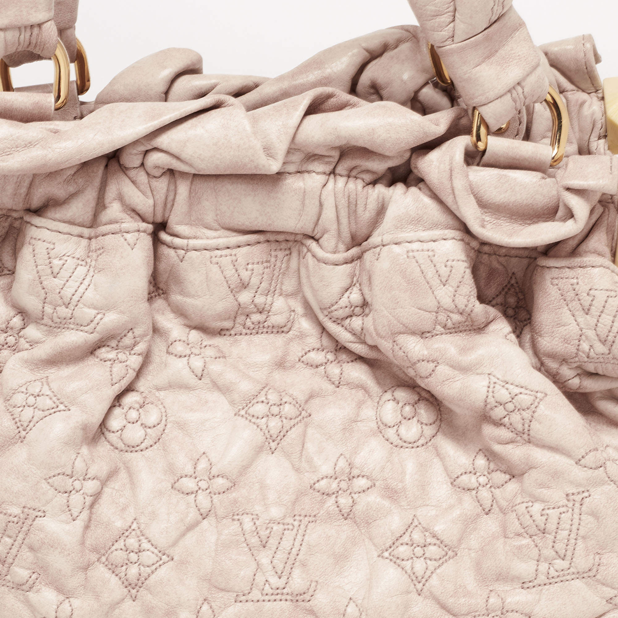 tas shoulder-bag Louis Vuitton Limited Edition Beige Monogram Stratus  Olympe PM Shoulder Bag