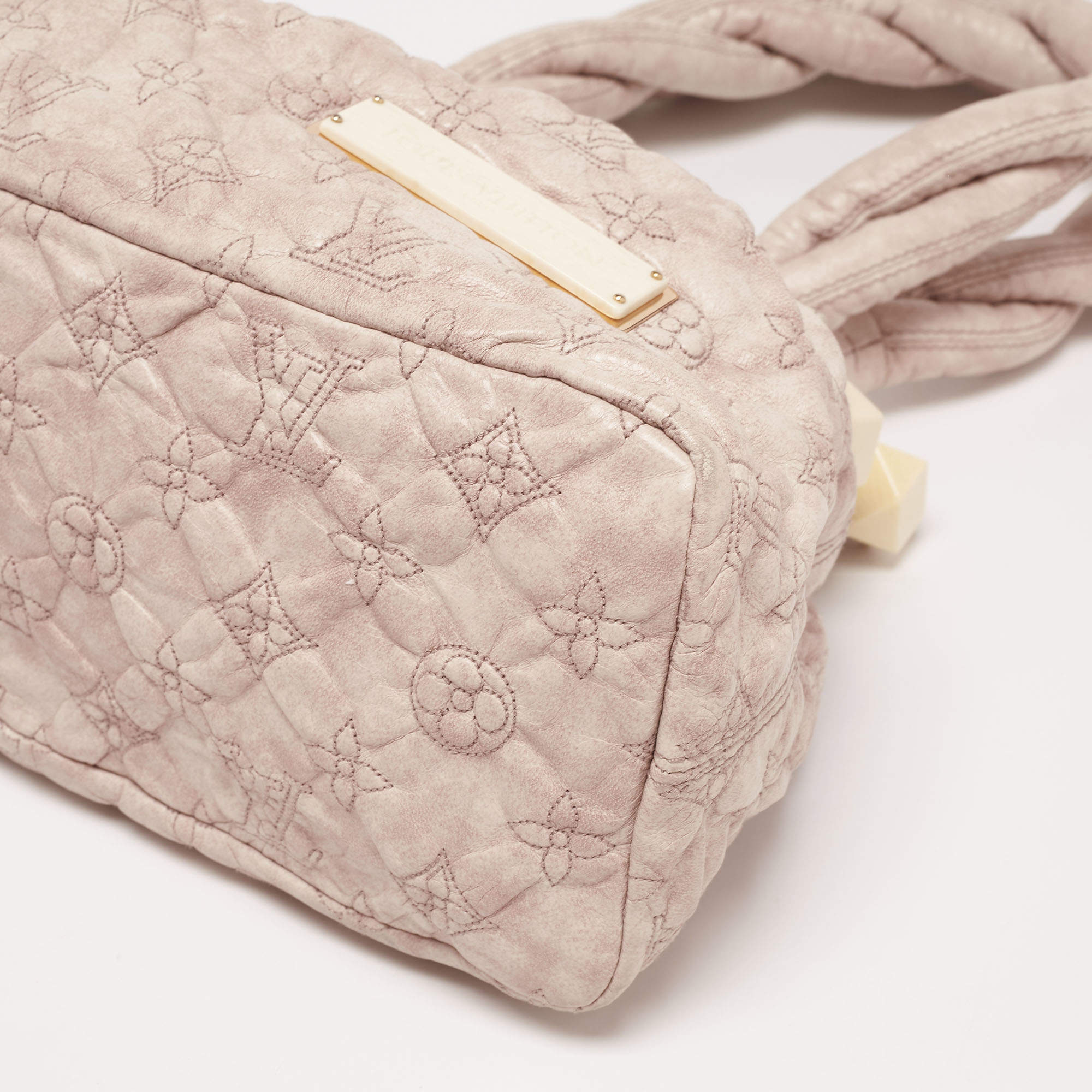 Lv Limited Edition Olympe Stratus Pm Beige Leather …
