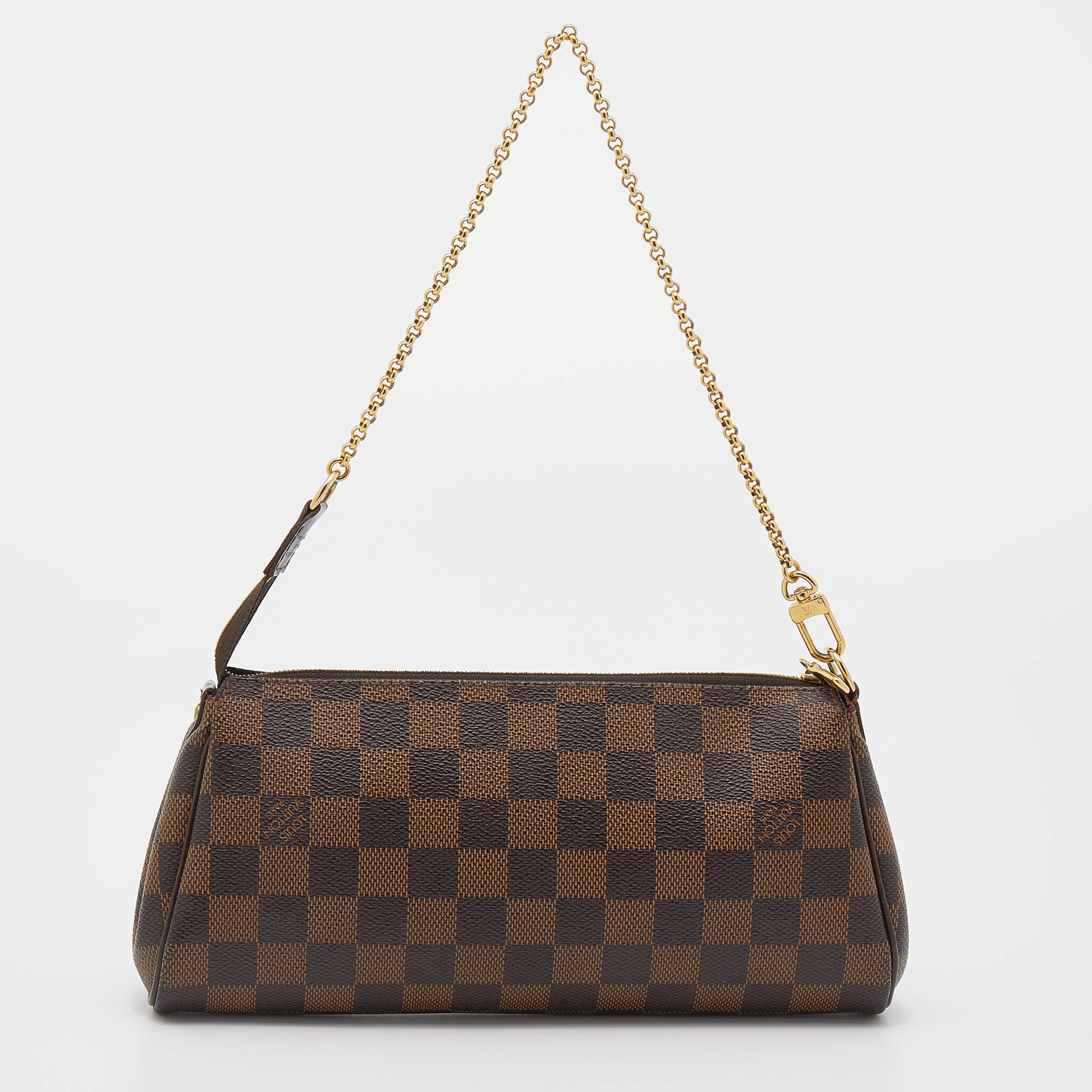 LOUIS VUITTON - Damier Ebene Canvas Eva Pochette