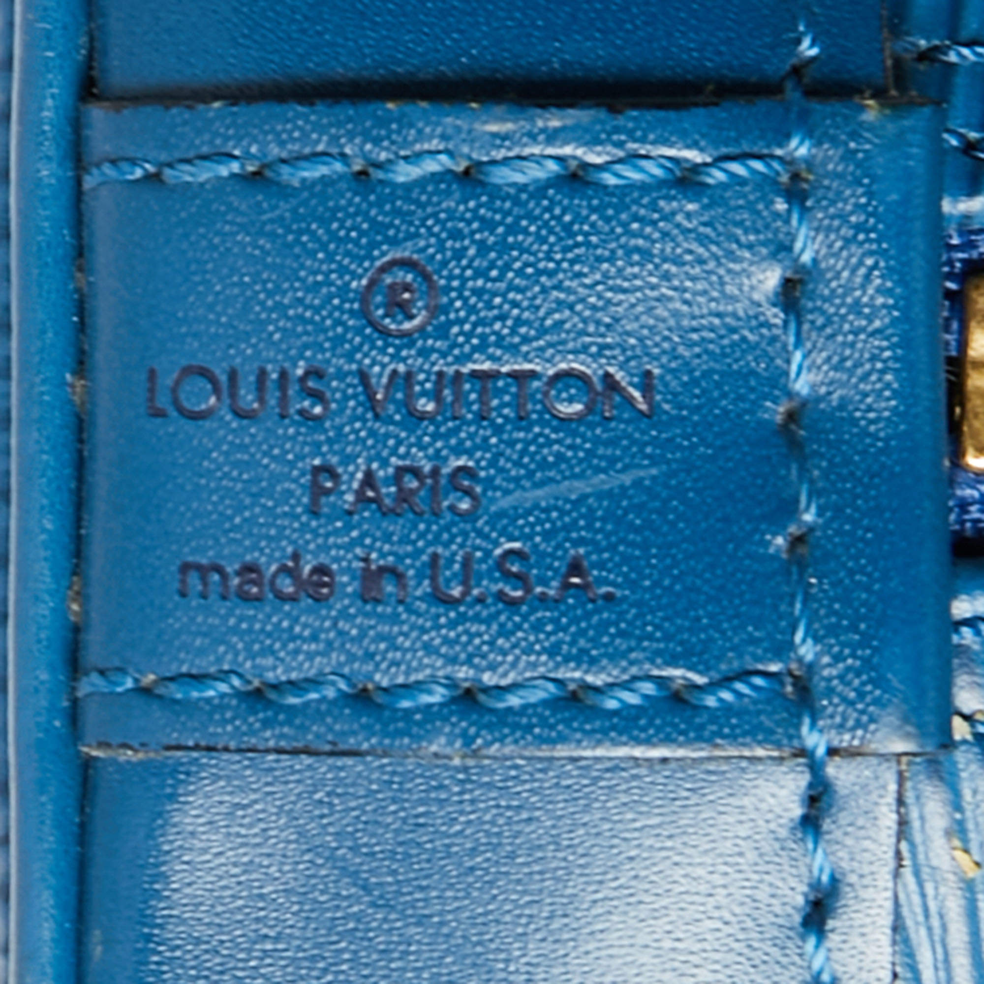 Louis Vuitton Eclipse Alma PM Tote Bag Brown ref.42938 - Joli Closet