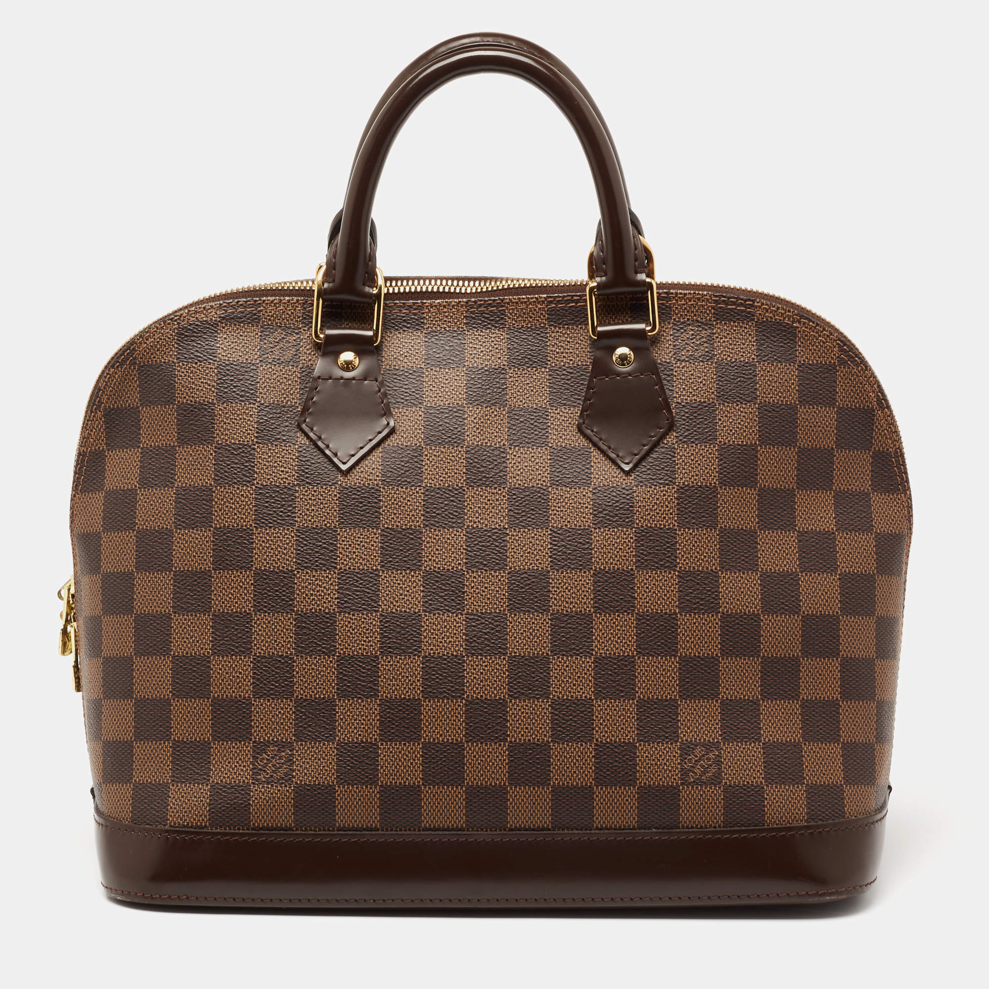 مملوكة مسبقًا Louis Vuitton Damier Ebene Canvas Alma PM Bag