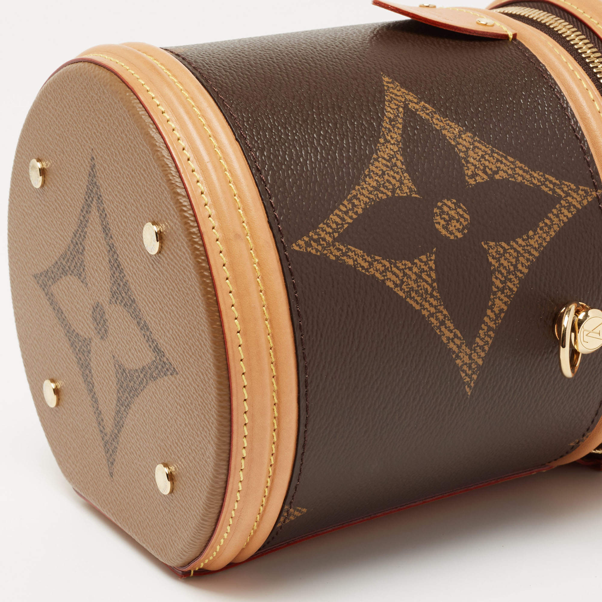 Louis Vuitton Cannes LV bag Brown Leather ref.163369 - Joli Closet
