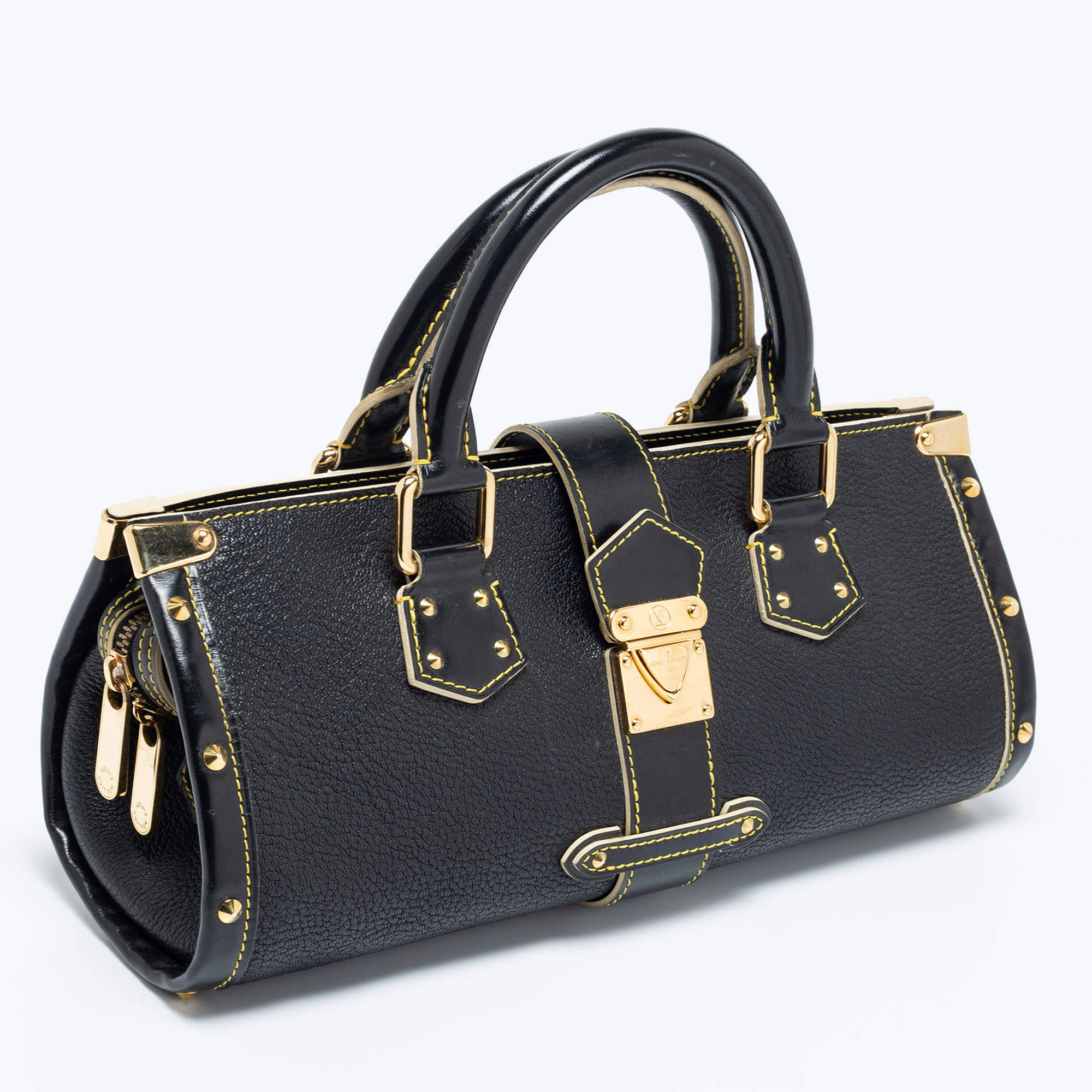 Louis Vuitton Black Suhali L'Epanoui PM Bag – The Closet