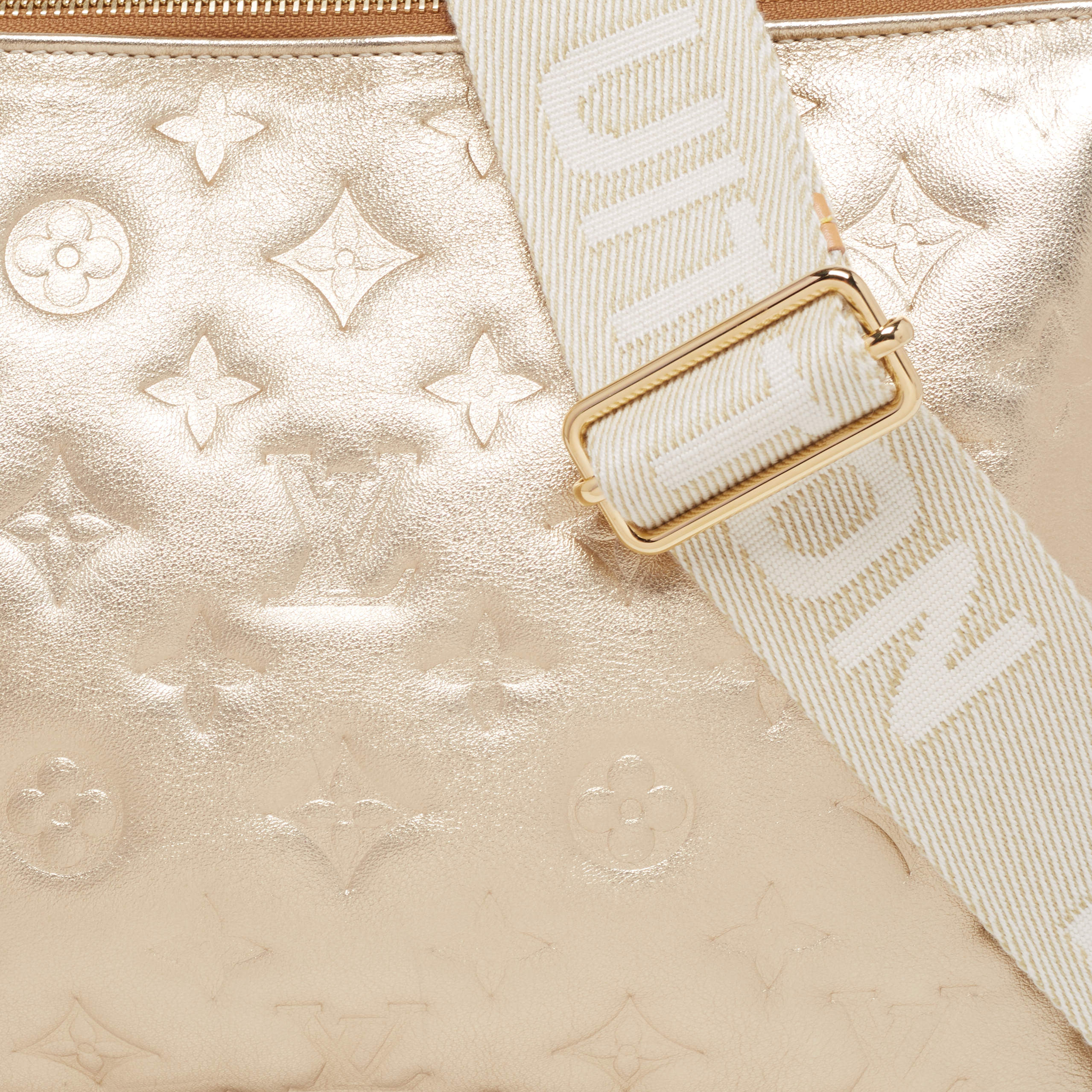 Louis Vuitton Gold Monogram Embossed Coussin PM Bag at 1stDibs  louis  vuitton coussin gold, louis vuitton coussin pm white, louis vuitton coussin  bag gold