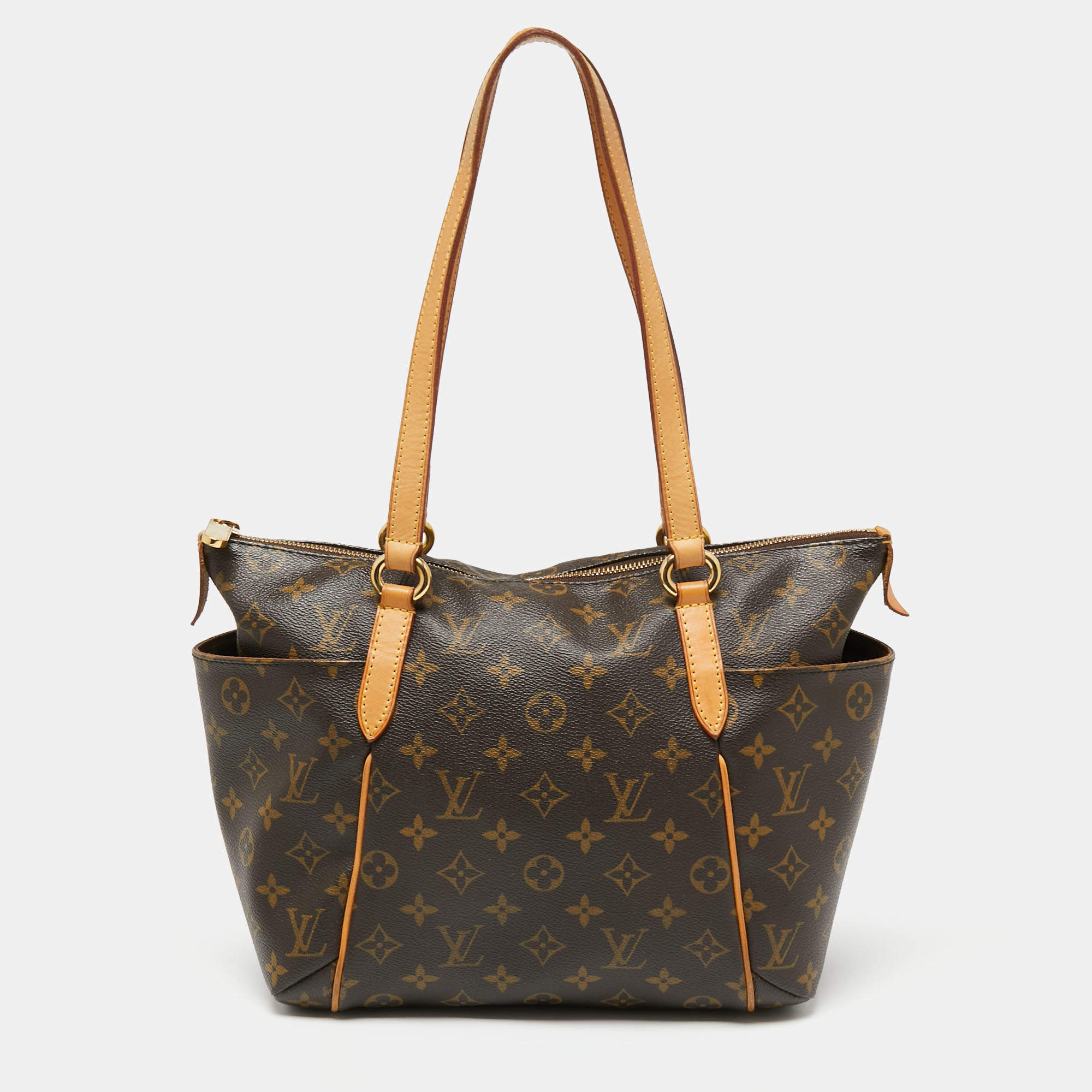 مملوكة مسبقًا حقيبة لوي فيتون توتالي كانفاس مونوغرامي PM