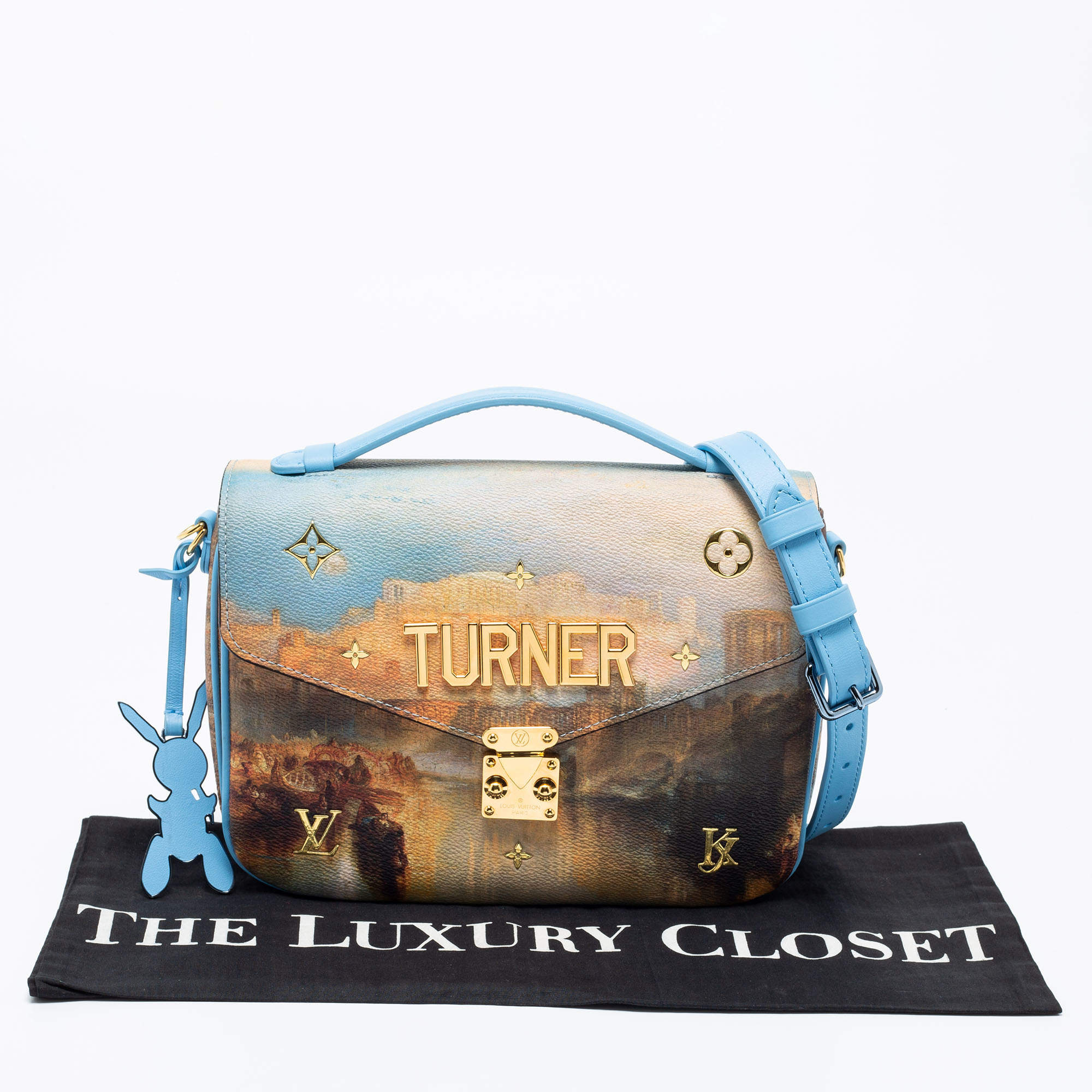 Louis Vuitton Limited Edition Coated Canvas Jeff Koons Turner