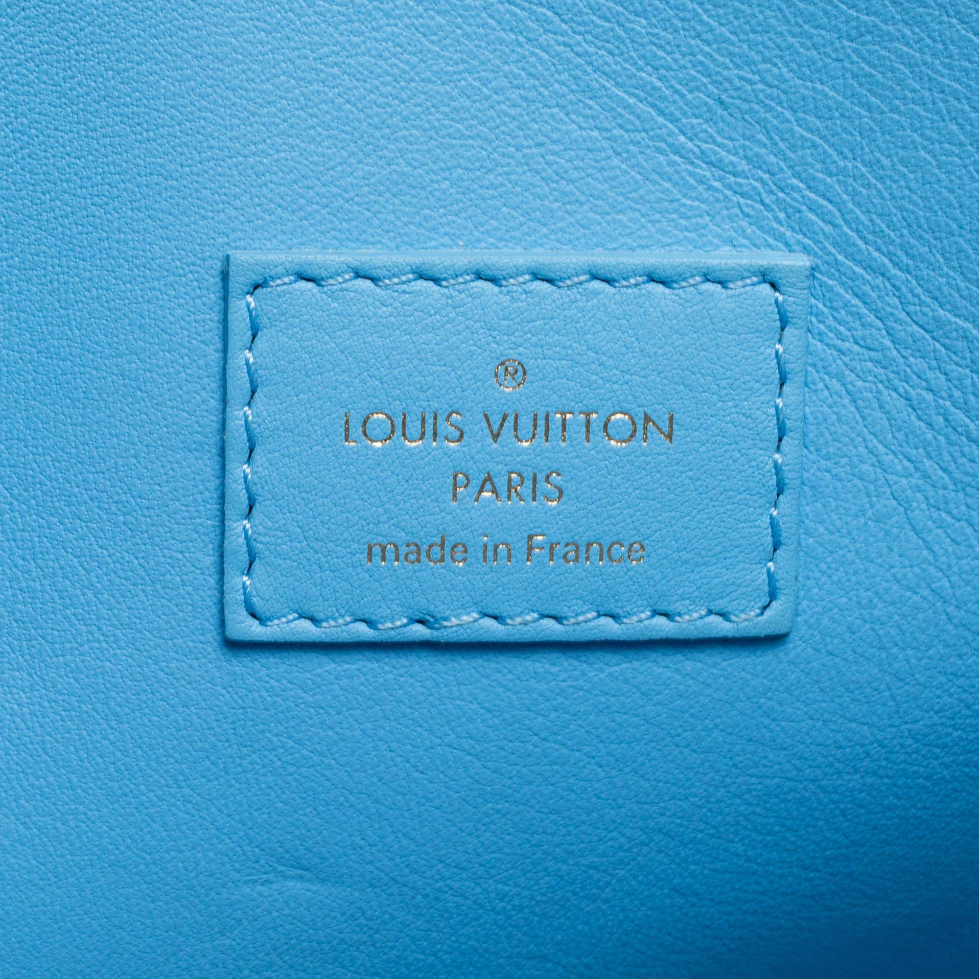 Louis Vuitton Blue Louis Vuitton x Jeff Koons Masters Collection Turner  Pochette Metis Multiple colors Light blue Leather Pony-style calfskin  ref.413115 - Joli Closet