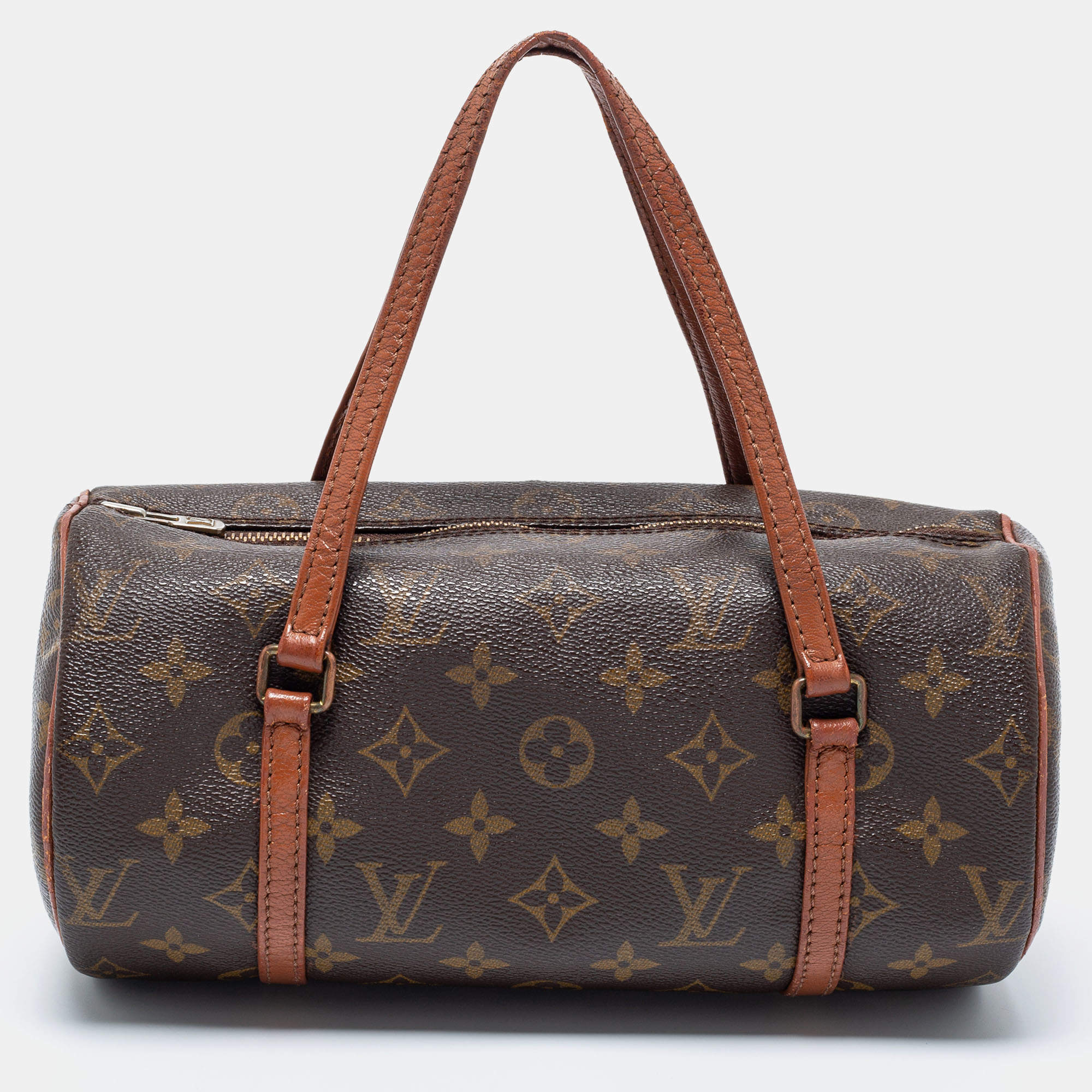Pre Owned Louis Vuitton Monogram Canvas Papillon 26 Bag