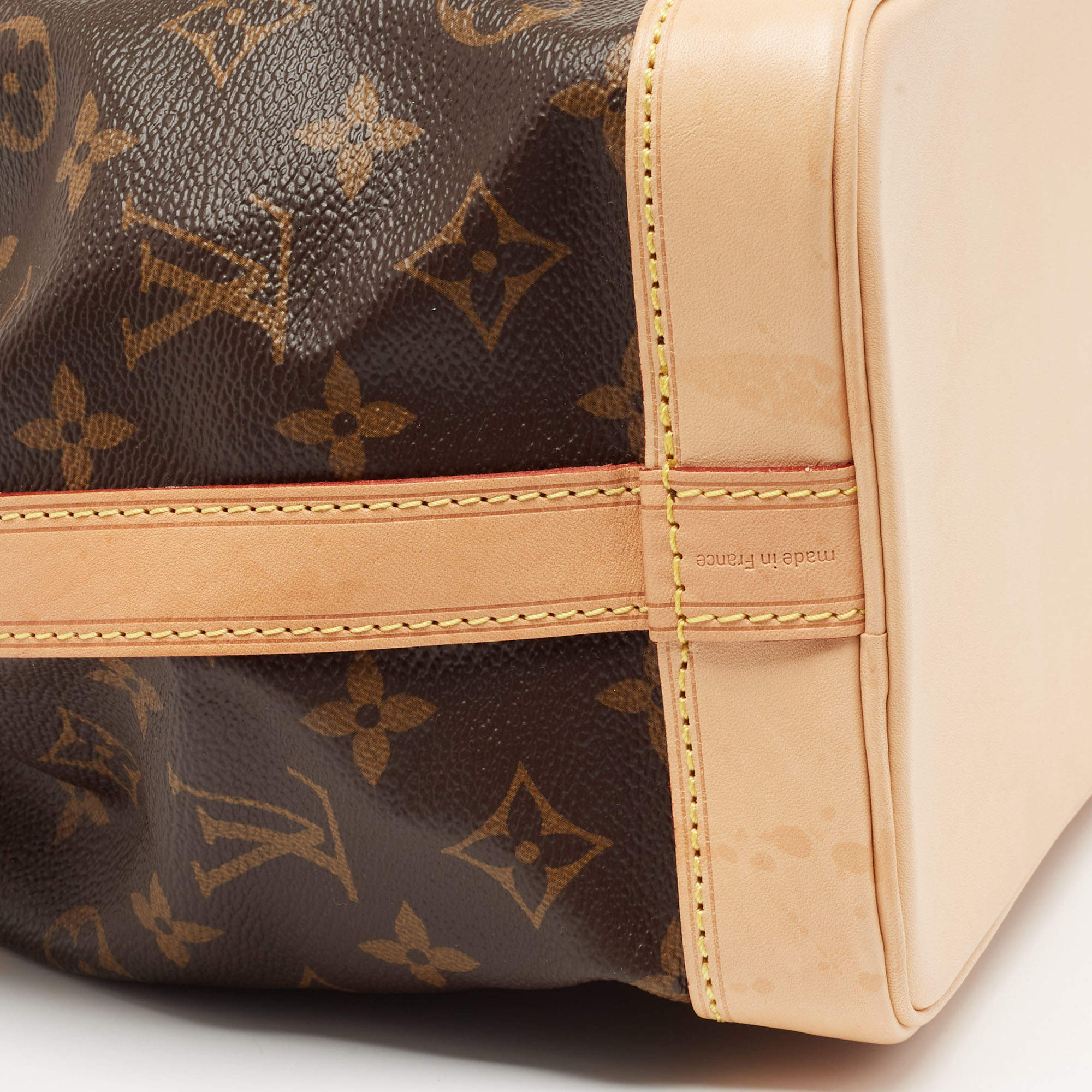 Louis Vuitton Noé BB Monogram Brown in Coated Canvas/Leather with Gold-tone  - US